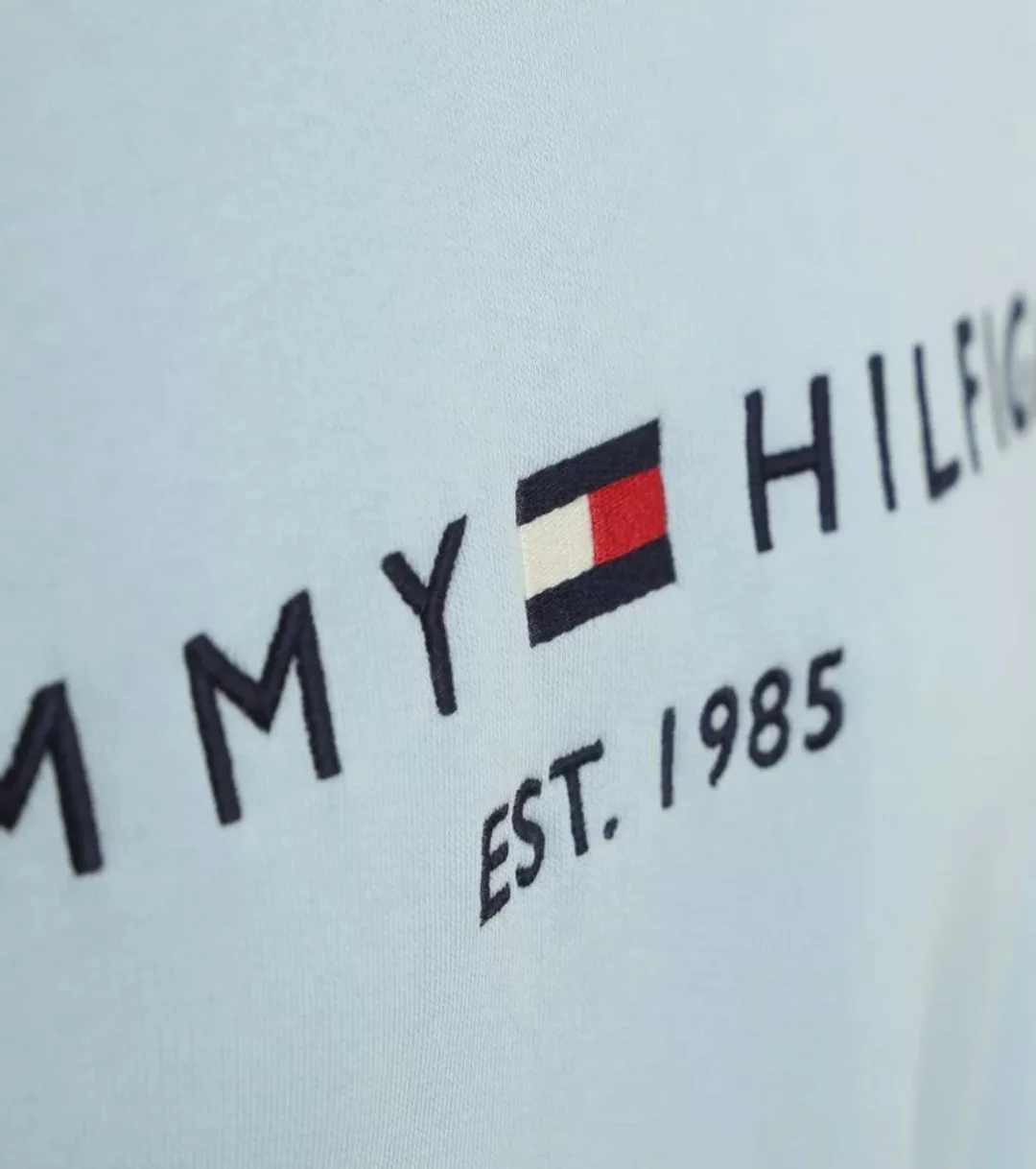 Tommy Hilfiger Hoodie Logo Hellblau - Größe XL günstig online kaufen