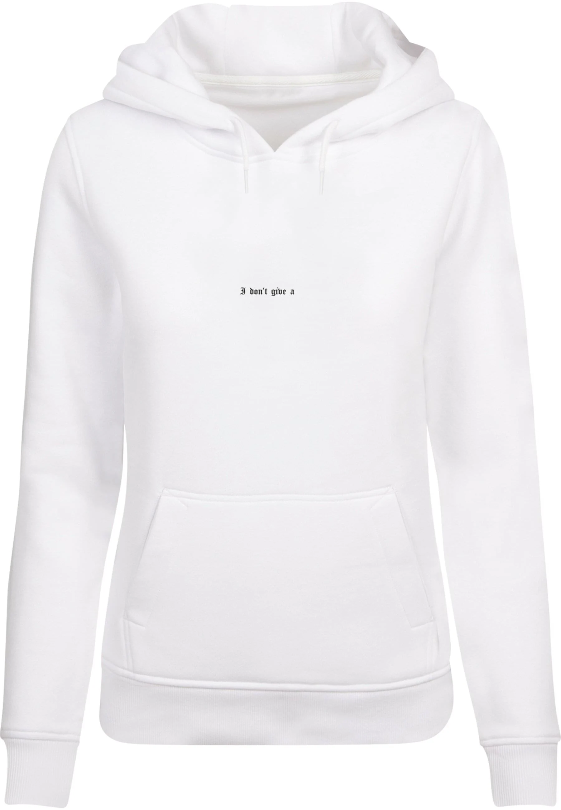 Miss Tee Kapuzenpullover "Miss Tee Damen I Dont Give A Hoody" günstig online kaufen