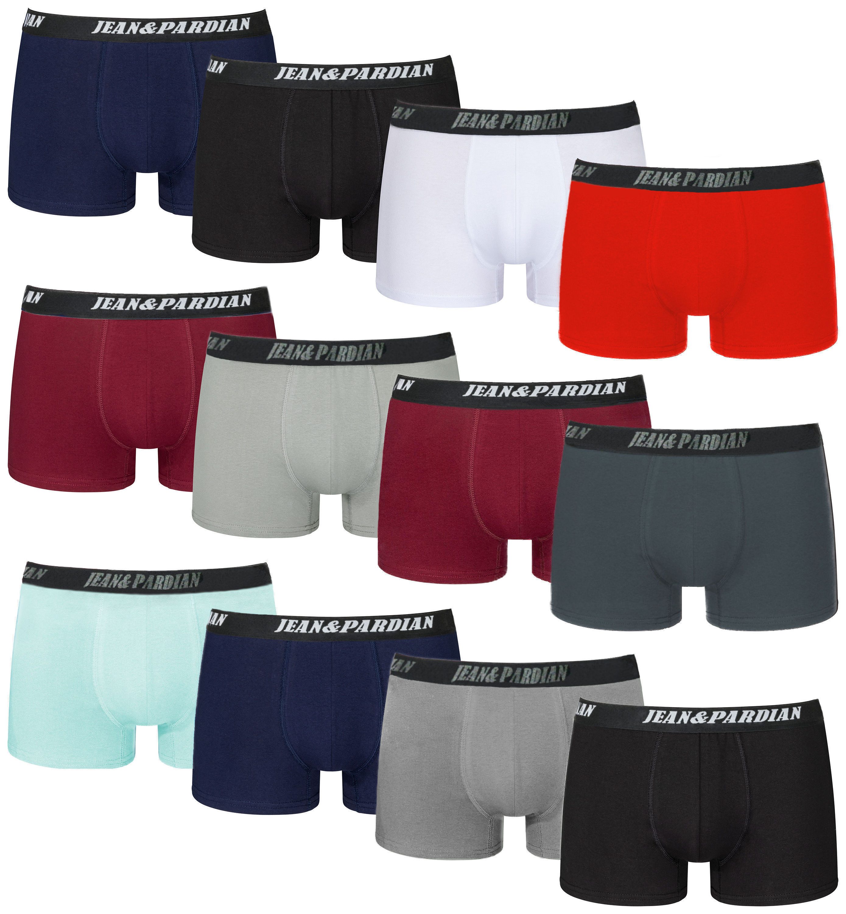 Jean&Pardian Boxershorts für Herren aus Baumwolle günstig online kaufen