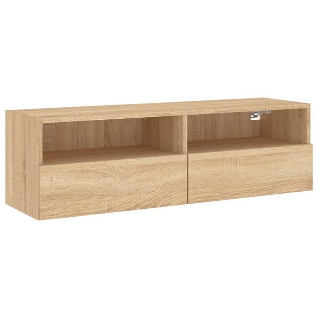 vidaXL TV-Schrank TV-Wandschrank Sonoma-Eiche 100x30x30 cm Holzwerkstoff günstig online kaufen