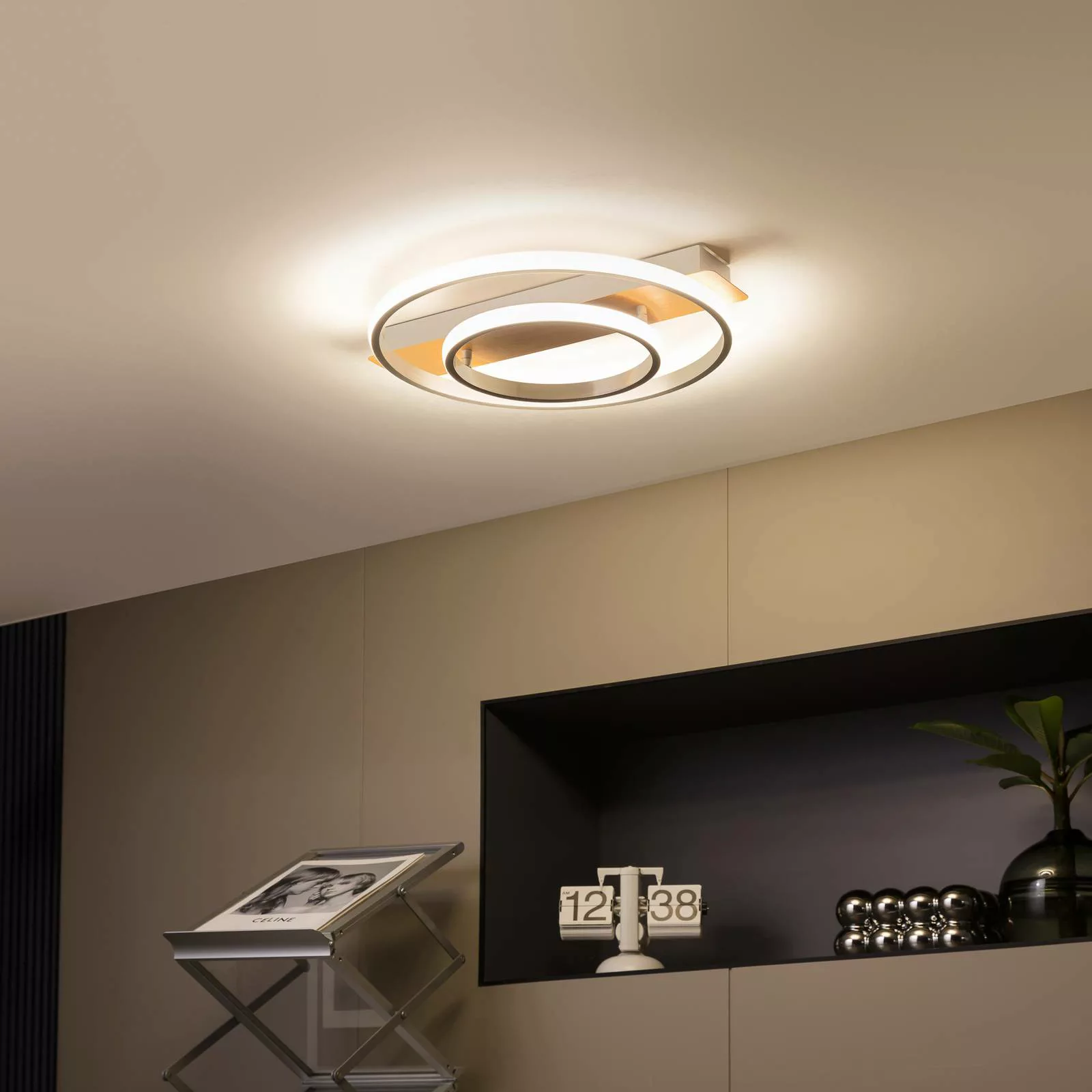 Lindby Signera LED-Deckenlampe, zweiflammig günstig online kaufen
