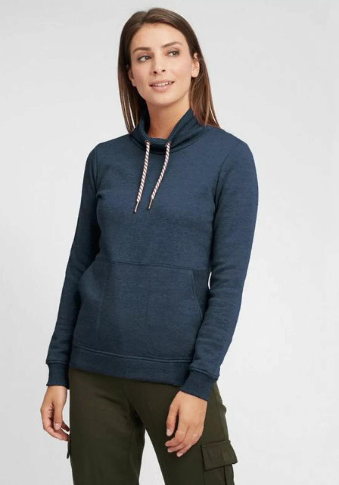 OXMO Hoodie OXVimpa Sweatpullover mit Tube-Kragen und kontrastreichem Korde günstig online kaufen