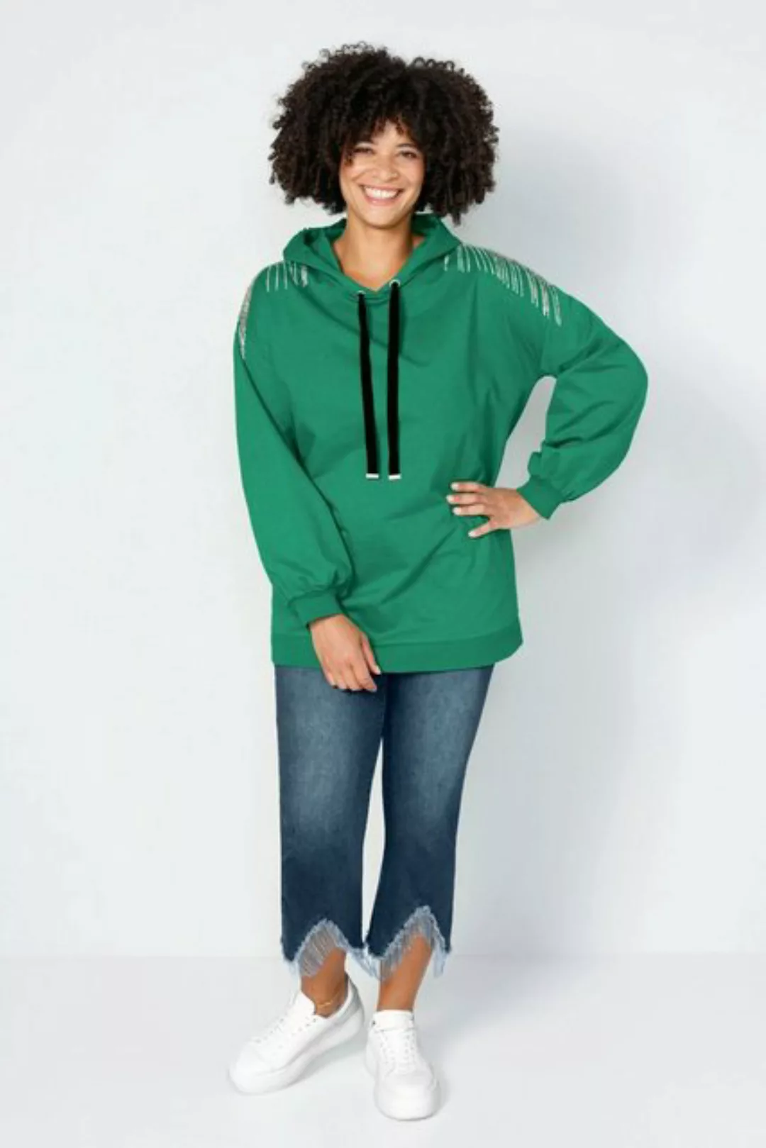 Angel of Style Sweatshirt Hoodie Kapuzensweatshirt oversized Ballon-Langarm günstig online kaufen