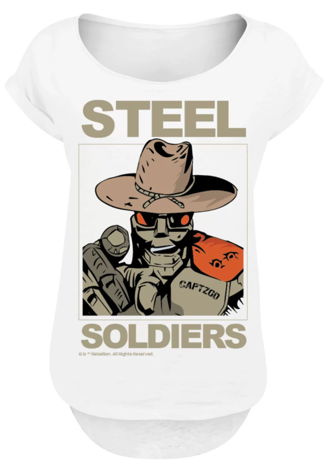 F4NT4STIC T-Shirt Retro Gaming SL SOLDIERS Print günstig online kaufen