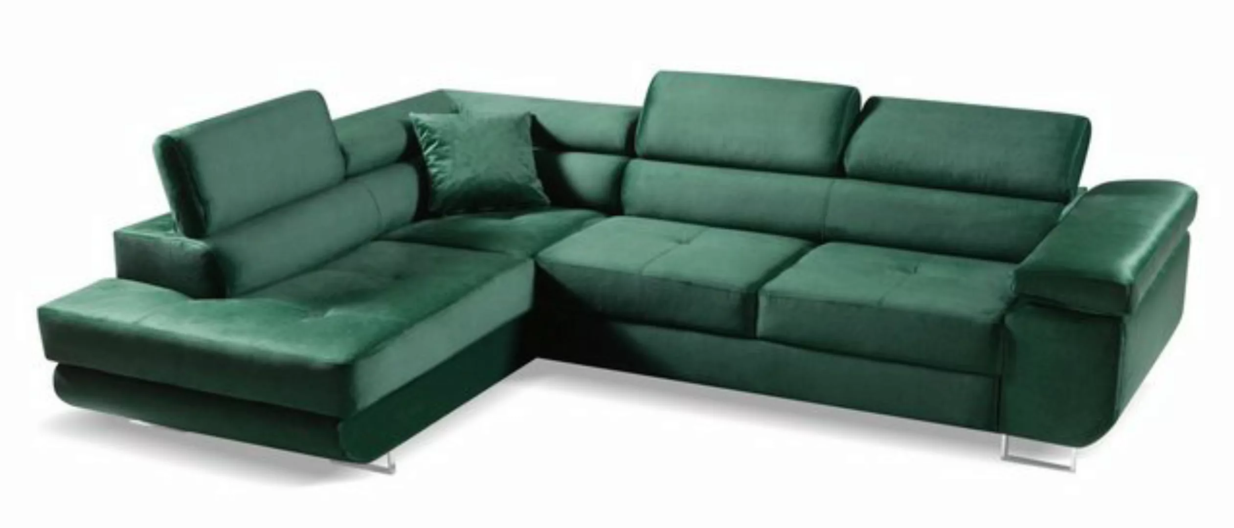 Labett Ecksofa mit Schlaffunktion & Bettkasten Links/Rechts Sofa L-Form GUE günstig online kaufen