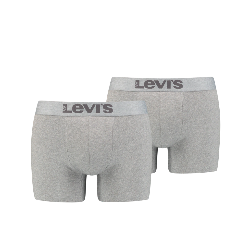 Levis Boxershorts "LEVIS MEN MEL WB BOXER BRIEF ORG CO 2P", (2er Pack), mit günstig online kaufen