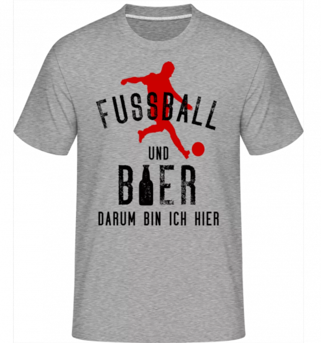 Fußball Und Bier · Shirtinator Männer T-Shirt günstig online kaufen