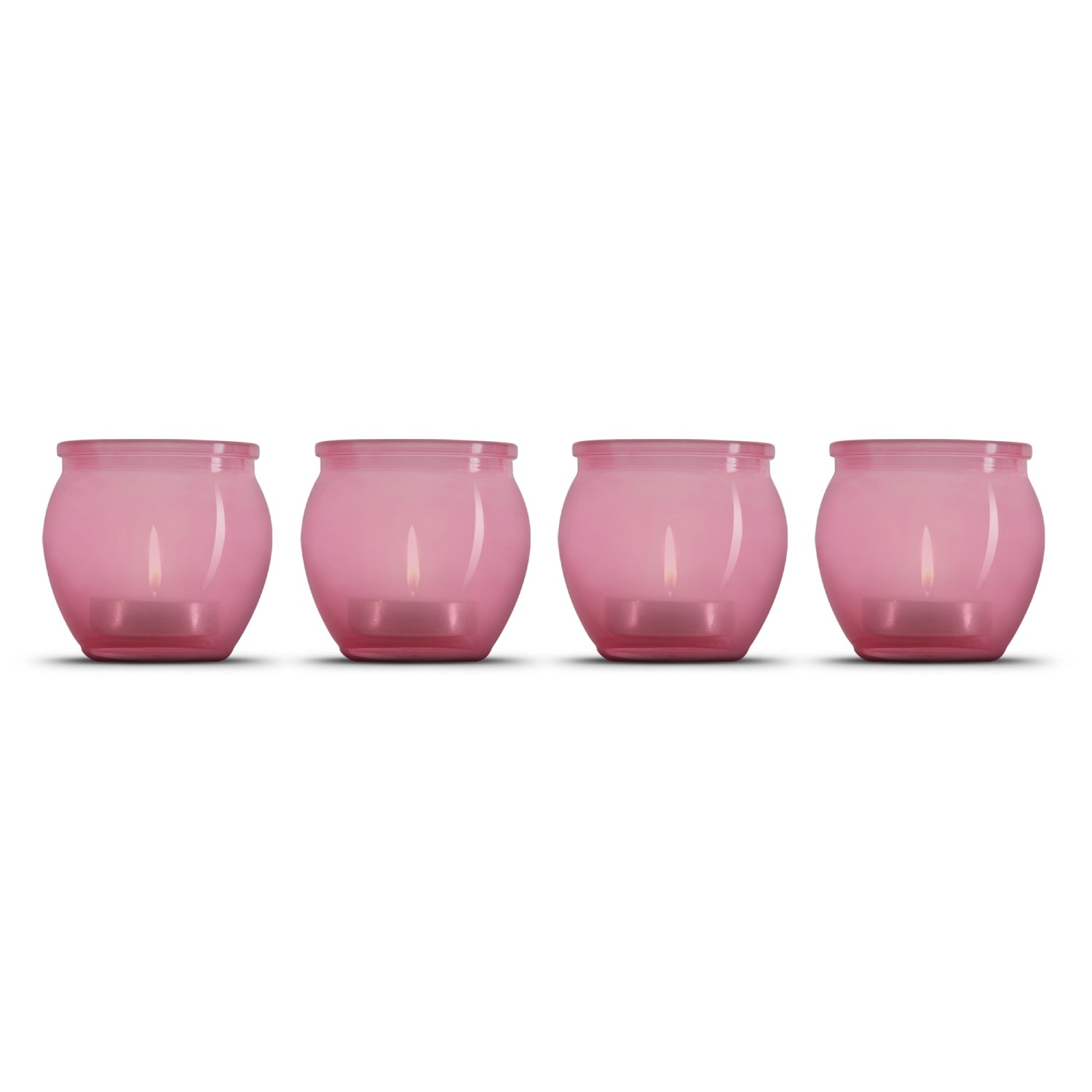 HS Candle Windlicht Teelicht Rosa günstig online kaufen