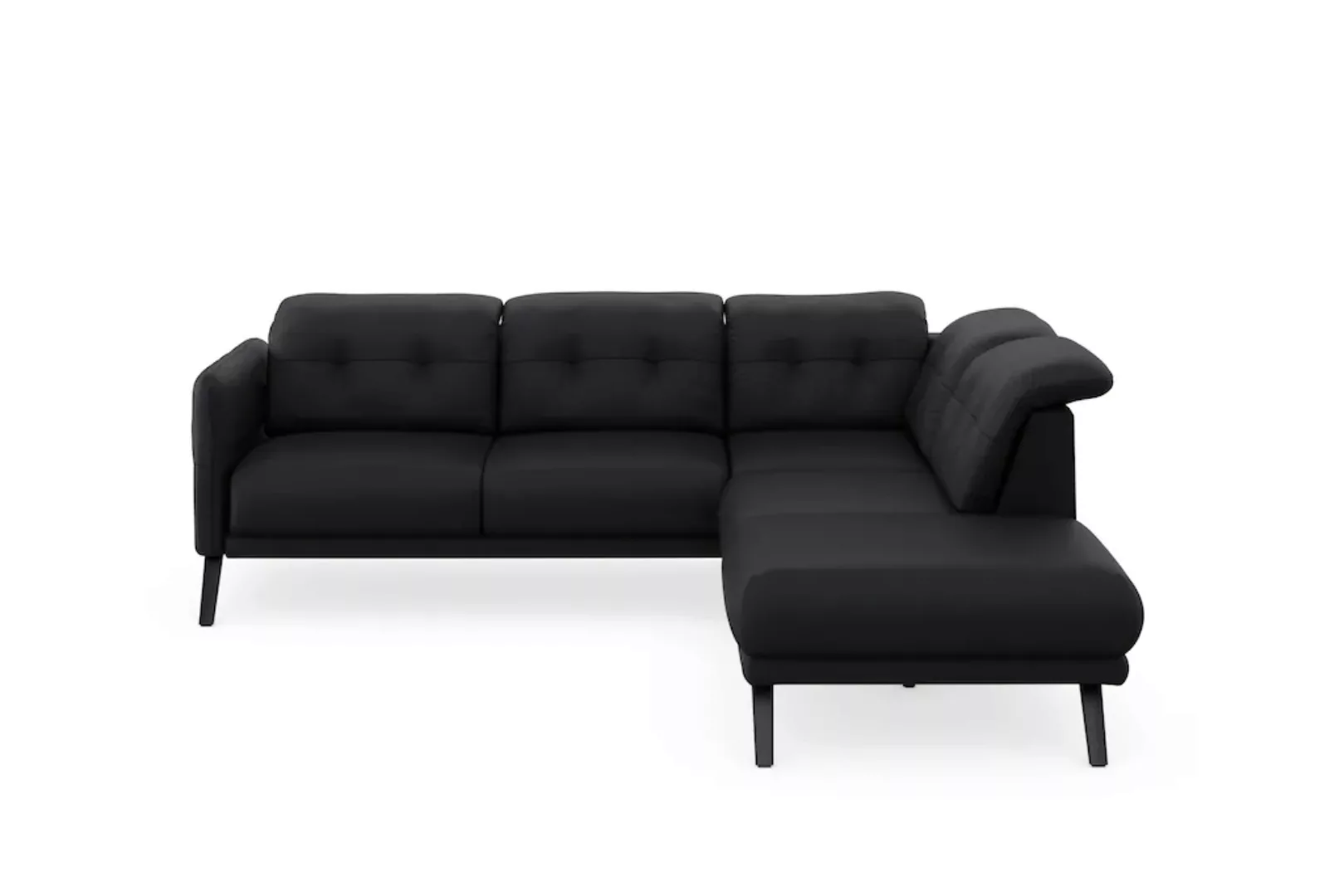 sit&more Ecksofa »Scandia L-Form«, Wahlweise mit Kopfteilverstellung und Ar günstig online kaufen