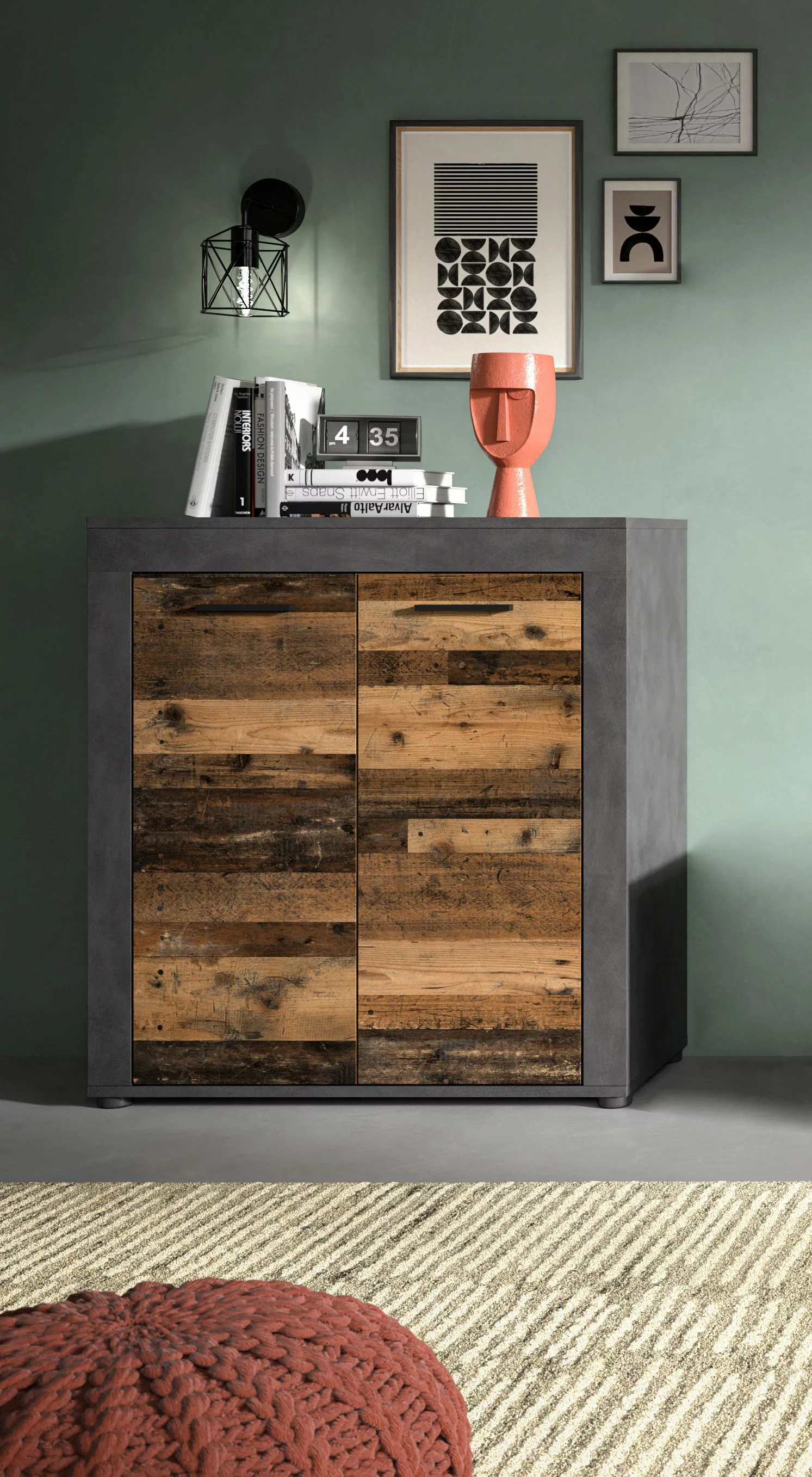 INOSIGN Highboard "Aosta, Höhe 88 cm, in verschiedenen Farbausführungen", m günstig online kaufen