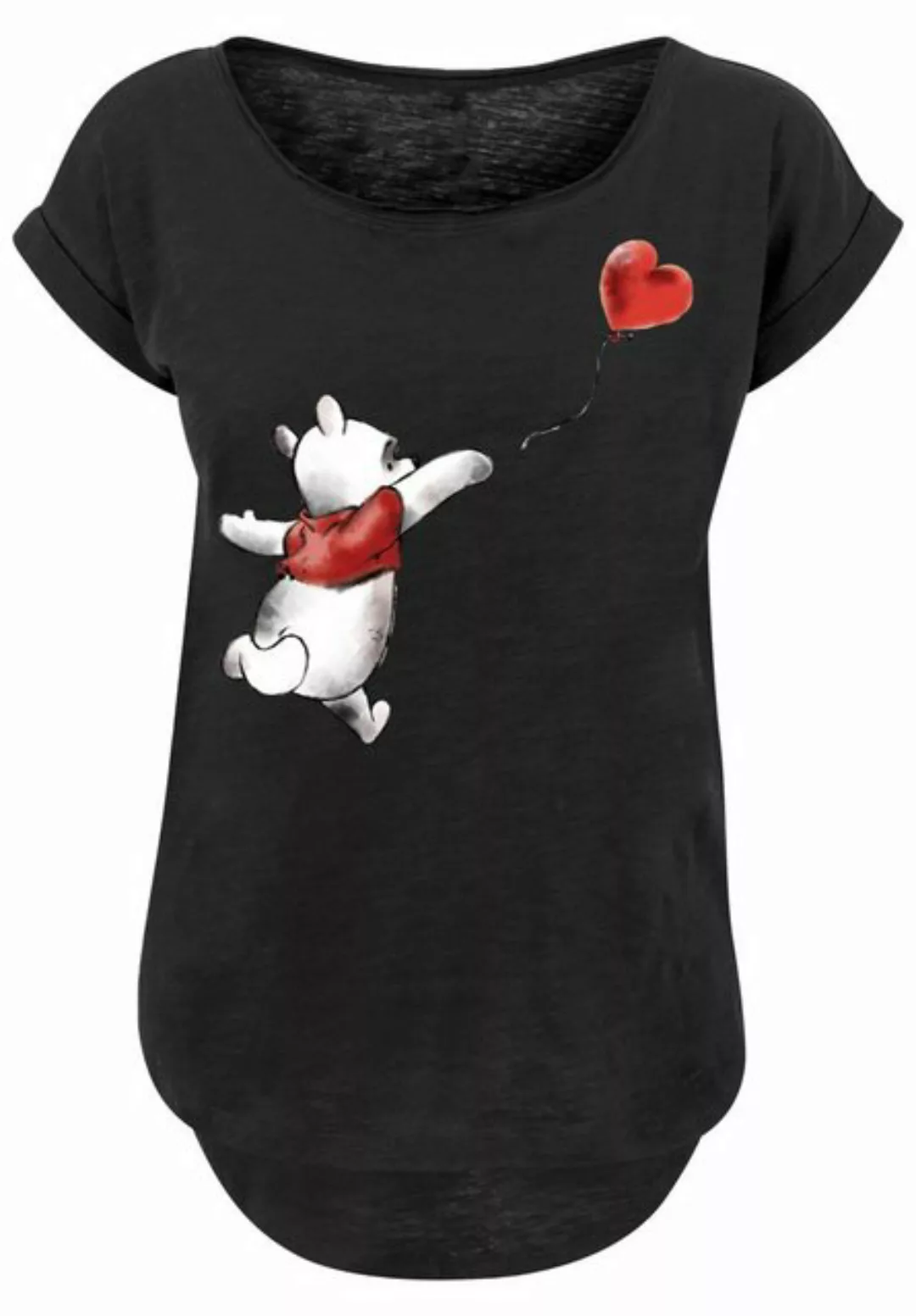 F4NT4STIC T-Shirt PLUS SIZE Winnie The Pooh Winnie & Balloon Print günstig online kaufen
