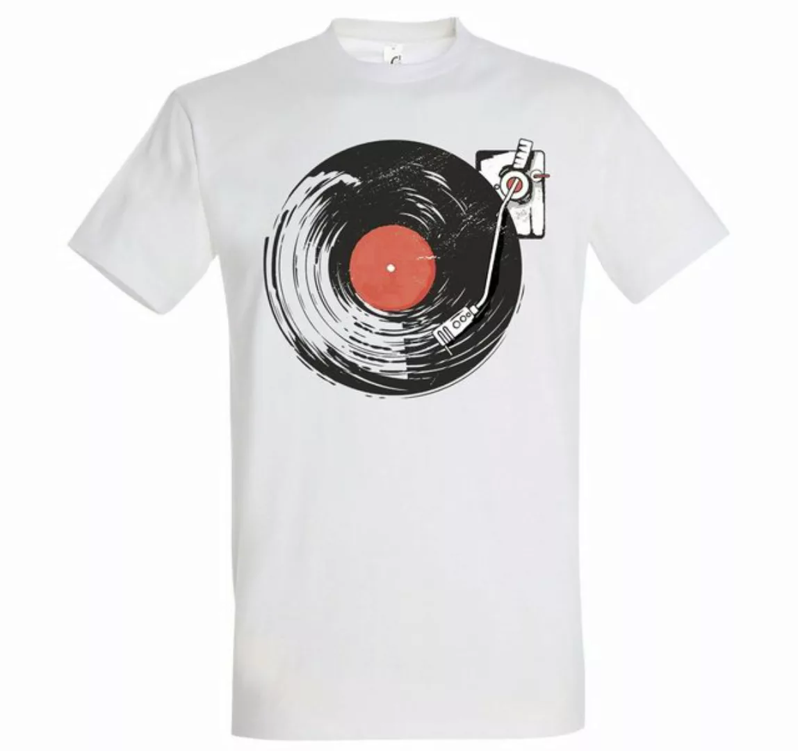 Youth Designz Print-Shirt Plattenspieler Herren t-Shirt mit lustigem Spruch günstig online kaufen