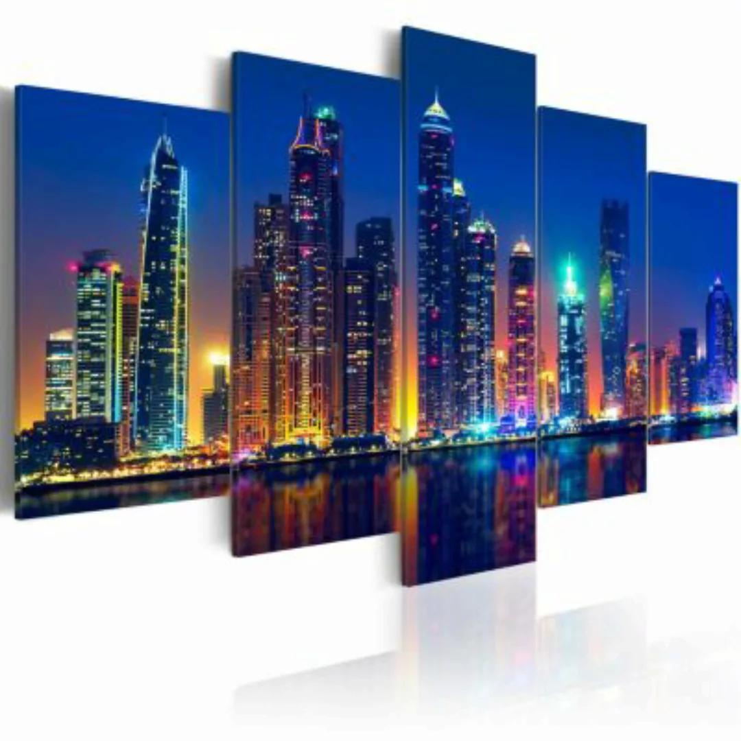 artgeist Wandbild Nights in Dubai mehrfarbig Gr. 200 x 100 günstig online kaufen