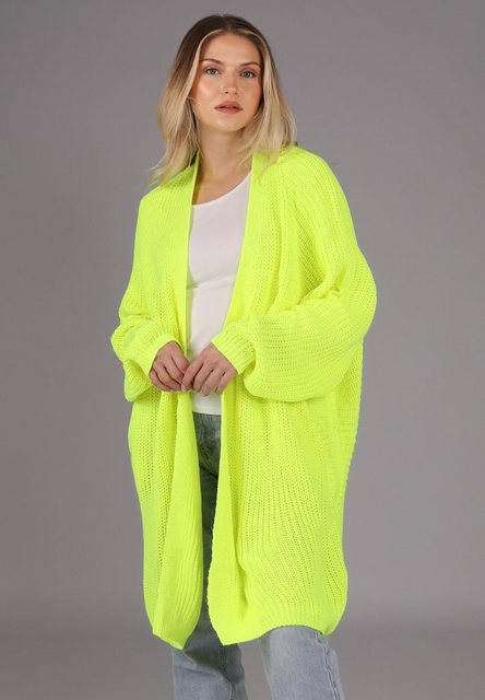 YC Fashion & Style Strickjacke "Vielseitige One-Size Strickjacke in Neon mi günstig online kaufen