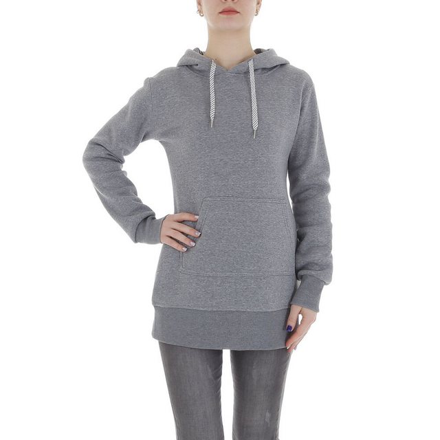 Ital-Design Fleeceshirt Damen Freizeit (86099128) Kapuze Pullover & Strick günstig online kaufen