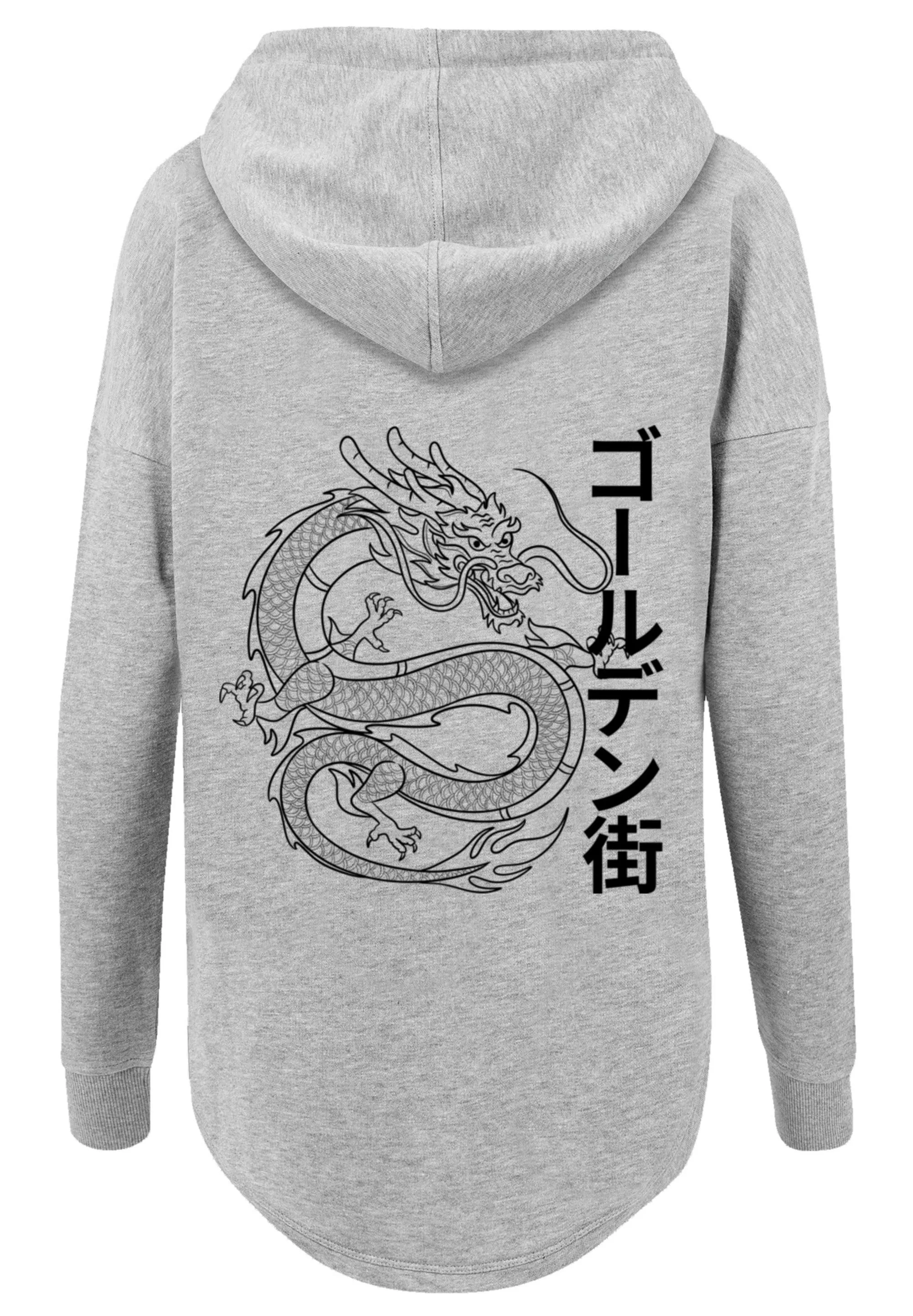 F4NT4STIC Kapuzenpullover "Drache Golden Gai", Print günstig online kaufen