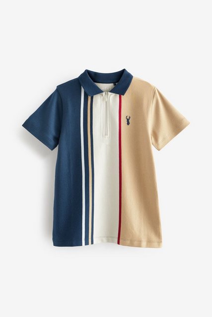 Next Poloshirt Kurzärmeliges Polo-Shirt mit Blockfarben (1-tlg) günstig online kaufen