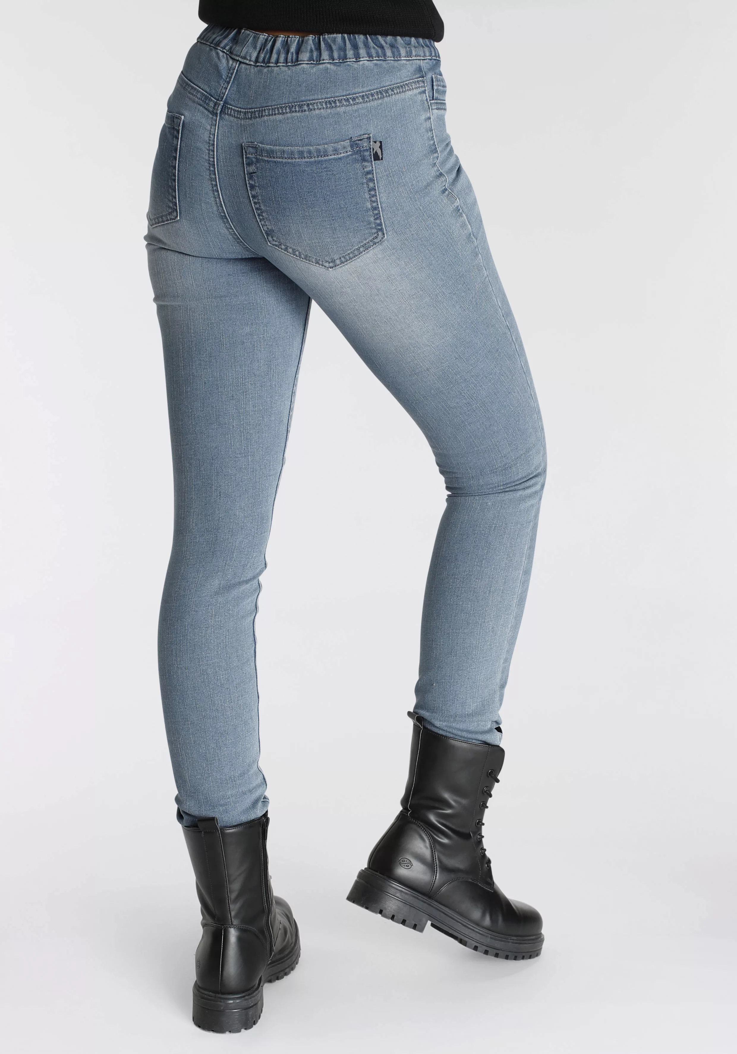 Arizona Jeansjeggings mit leichtem Thermo Effekt High Waist günstig online kaufen