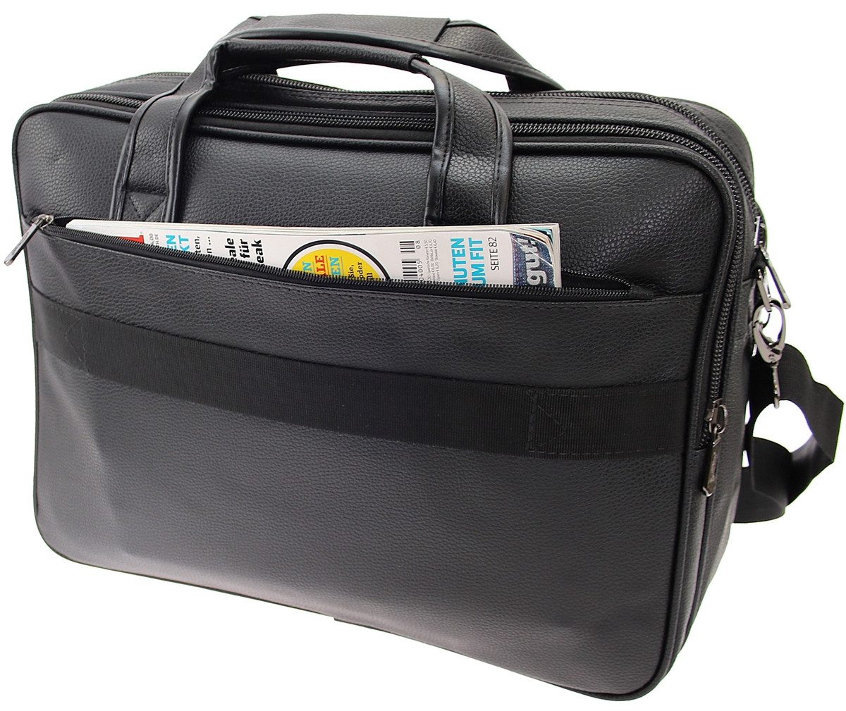 SHG Aktentasche ֎ Querformat Umhängetasche Schultertasche günstig online kaufen