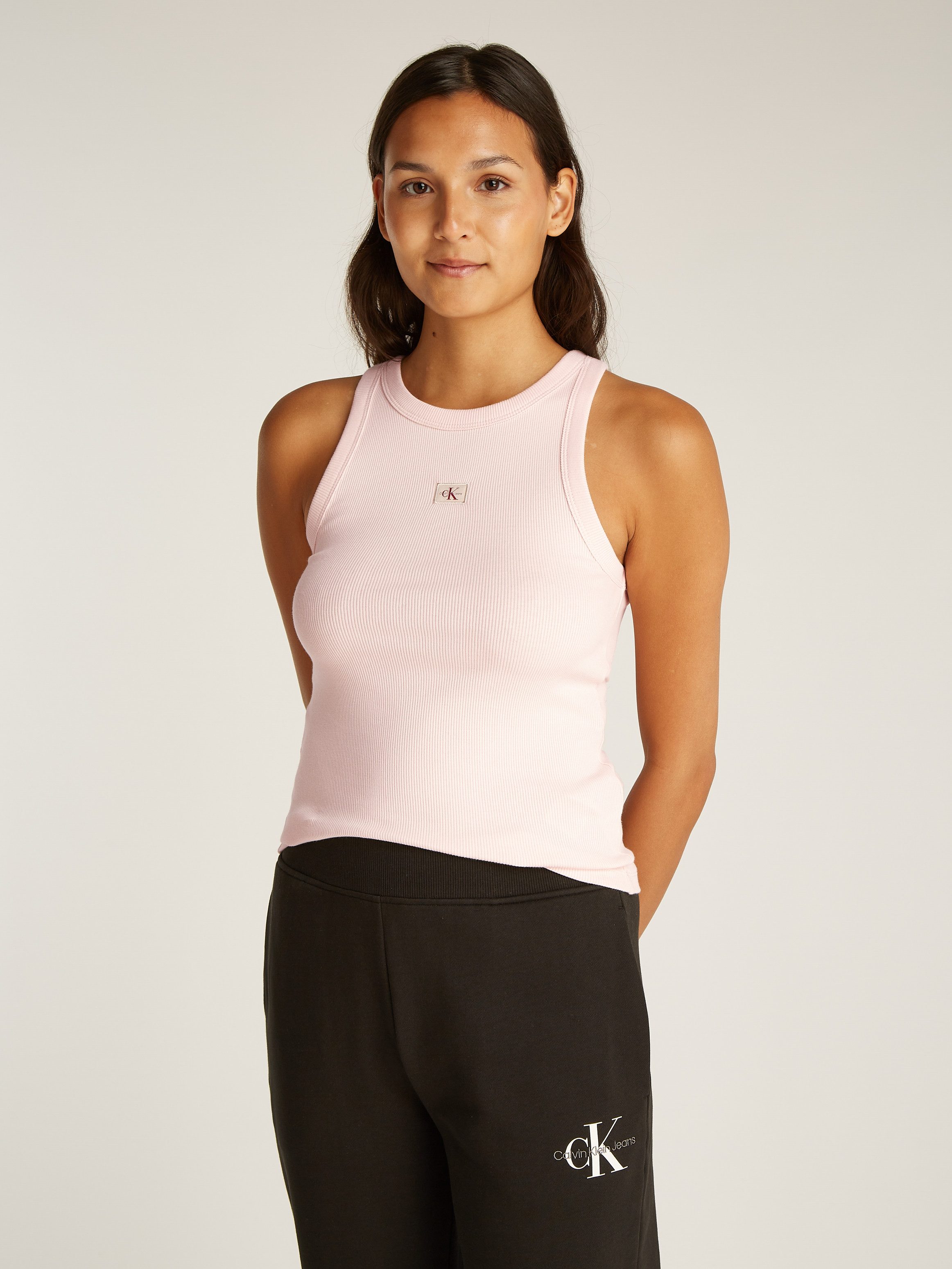 Calvin Klein Jeans Tanktop WOVEN LABEL günstig online kaufen