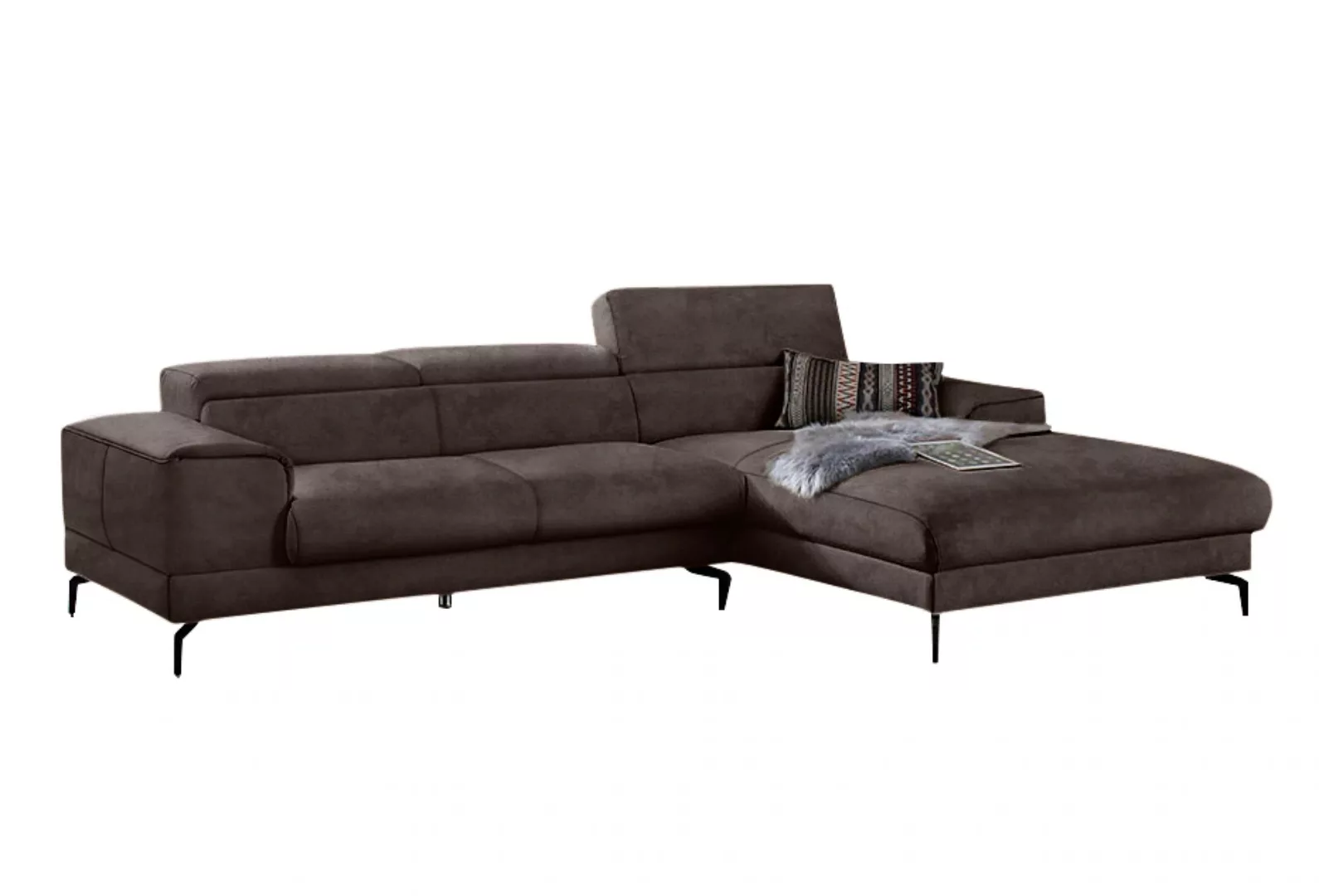 W.SCHILLIG Ecksofa "piedroo, Designsofa mit tollem Sitzkomfort, L-Form", Ko günstig online kaufen