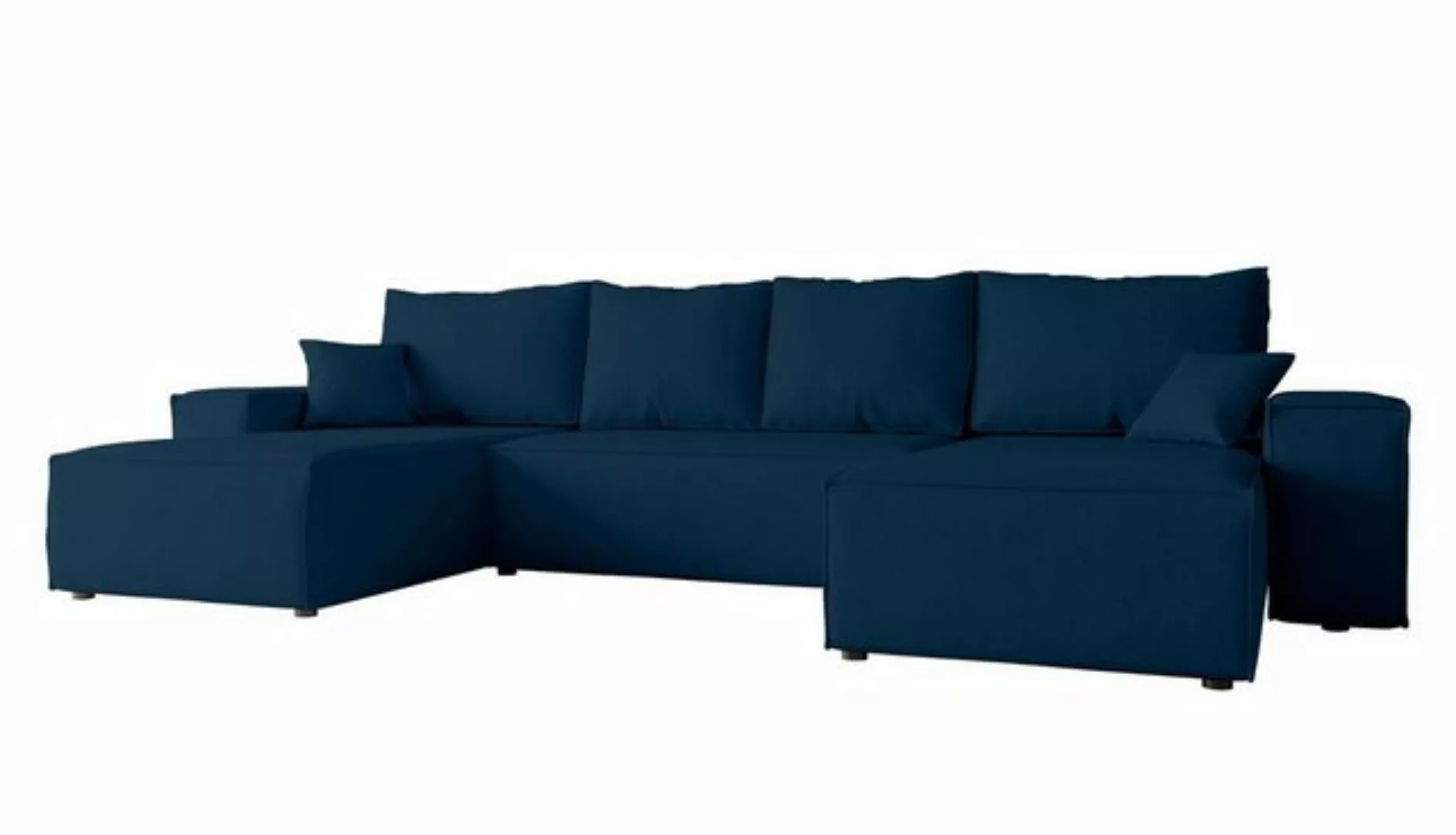 99rooms Wohnlandschaft Penelope, U-Form, Couch, mit Bettfunktion und Bettka günstig online kaufen