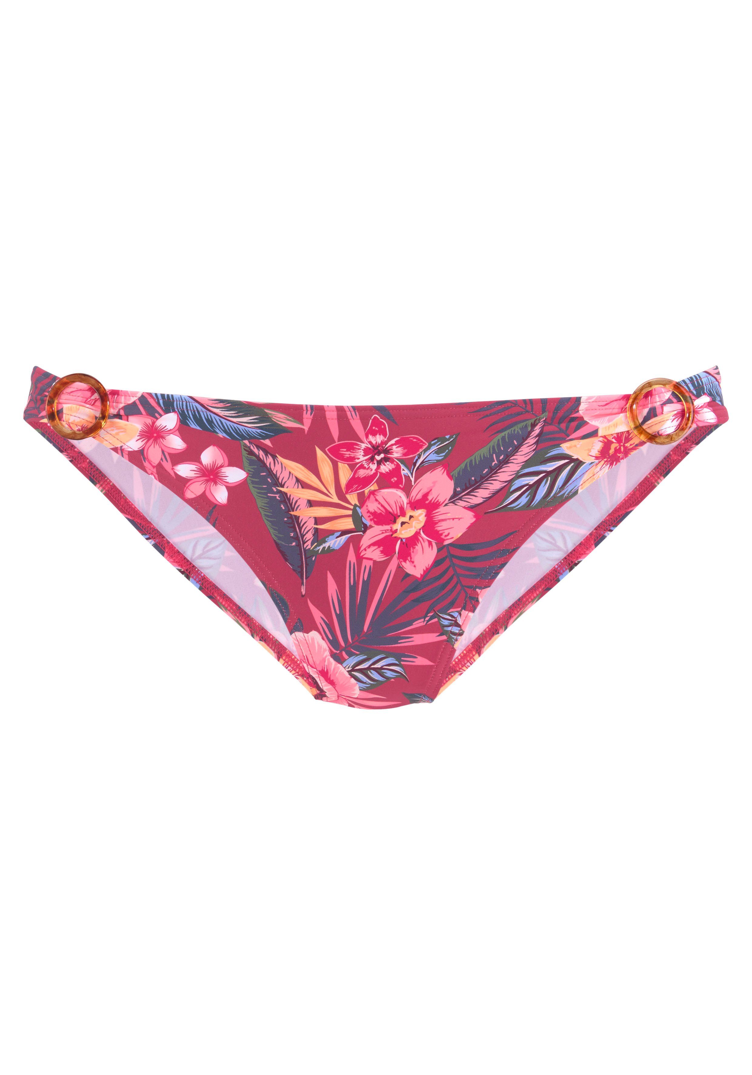 s.Oliver Bikini-Hose Marika mit seitlichen Zierringe günstig online kaufen