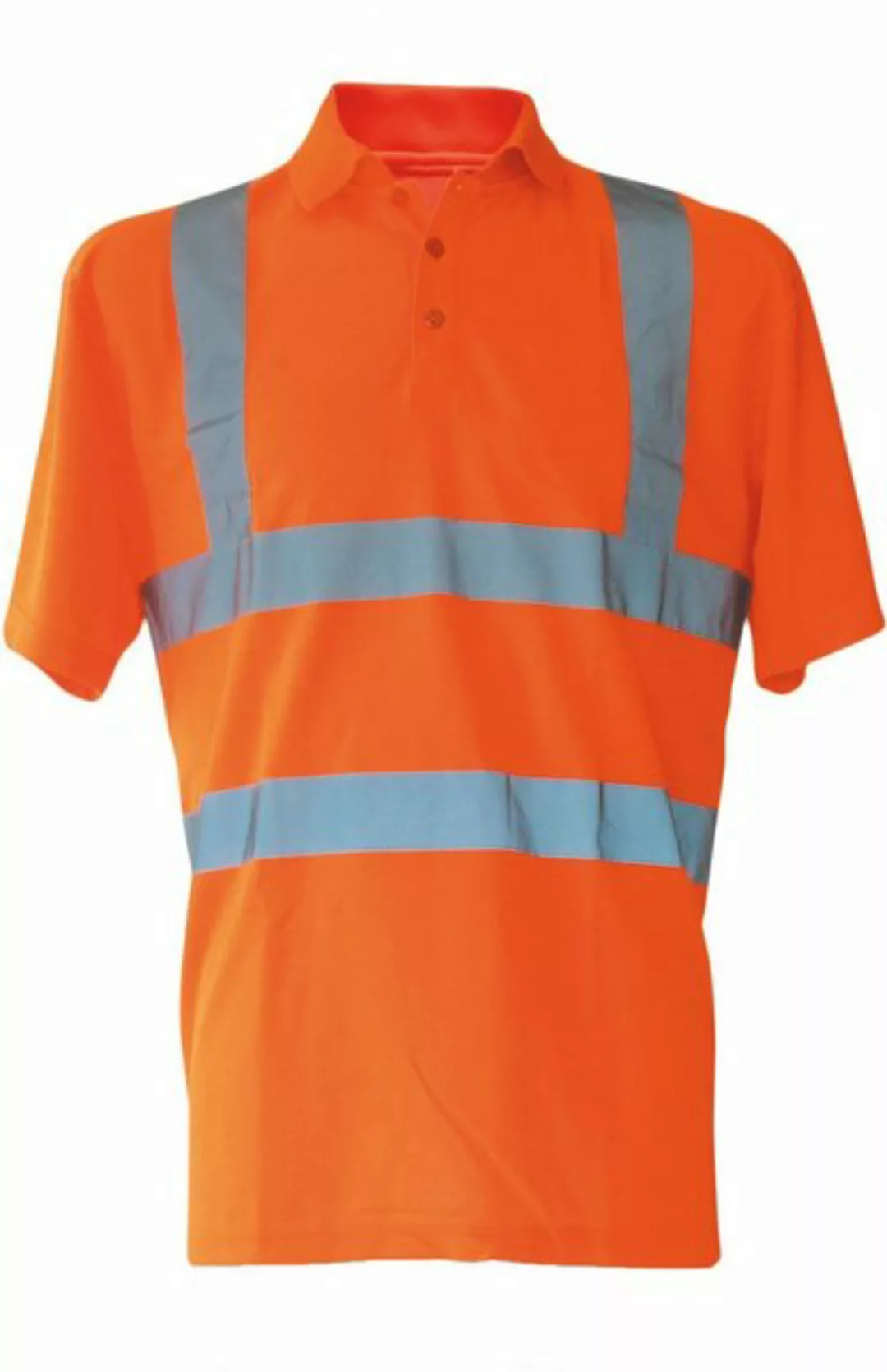 korntex Warnschutz-Shirt Herren Hi-Viz Arbeits Polo Shirt Basic EN ISO 2047 günstig online kaufen