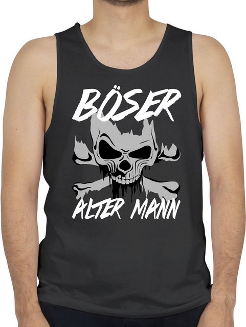 Shirtracer Tanktop Böser alter Mann Piraten & Totenkopf günstig online kaufen