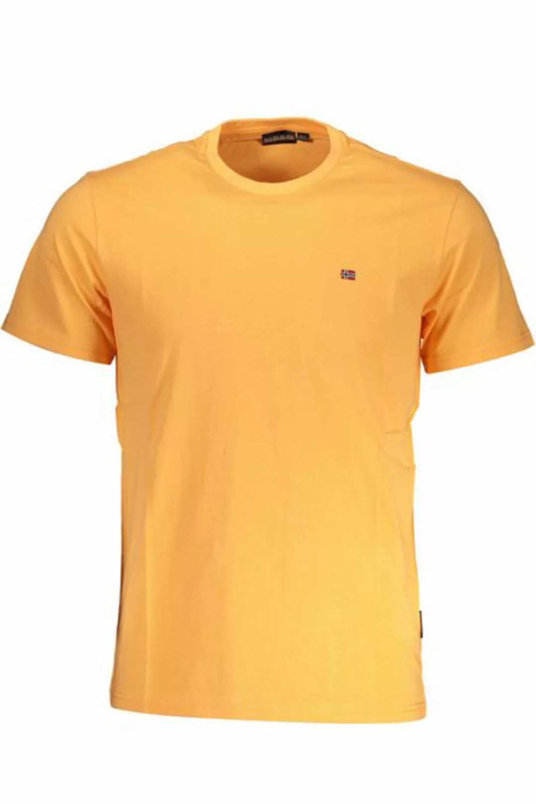 Napapijri T-Shirt Herren T-Shirt Orange: Kurzarm, Rundhals & günstig online kaufen