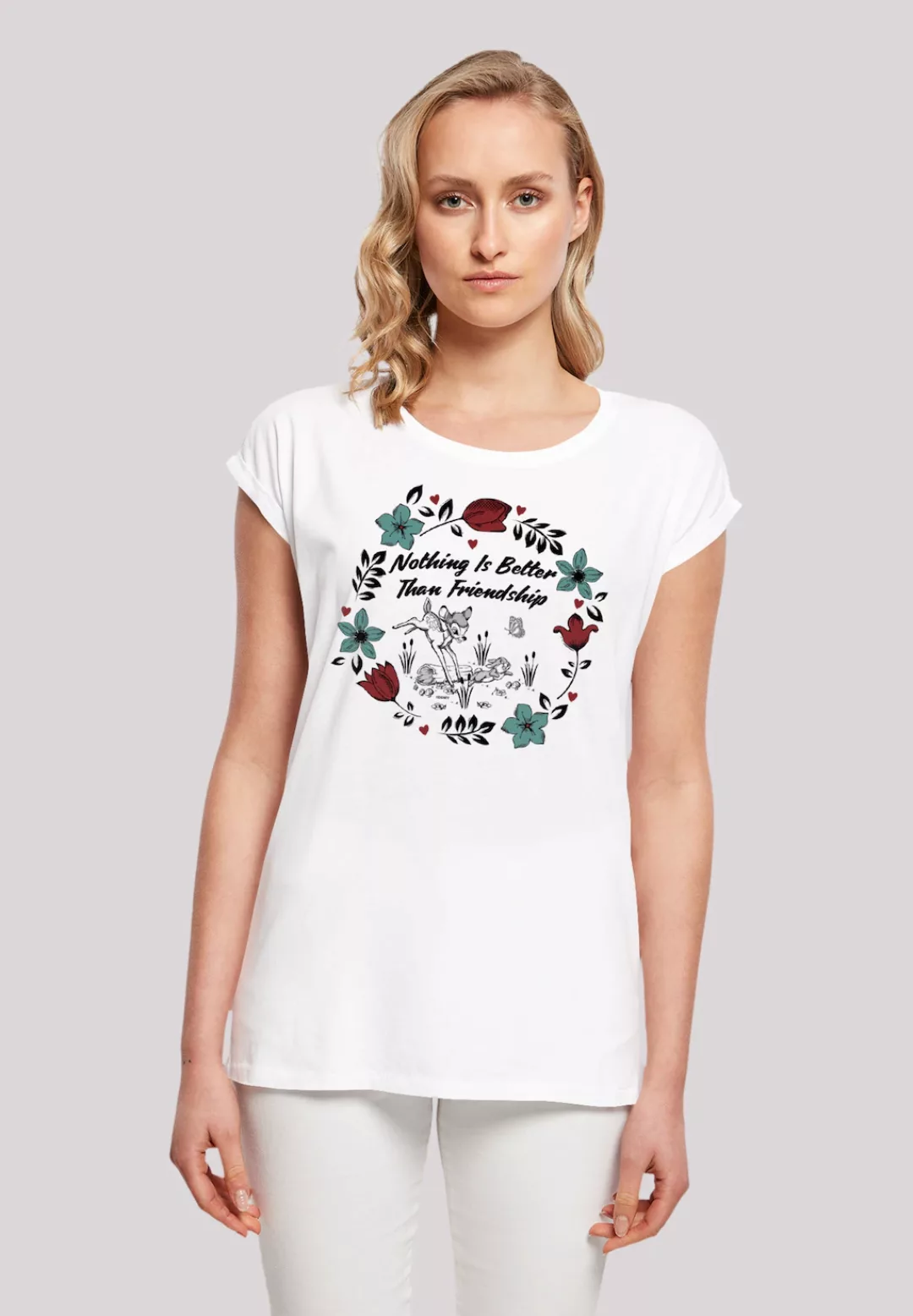 F4NT4STIC T-Shirt "Disney Bambi Nothing Is Better Than Friendship", Premium günstig online kaufen