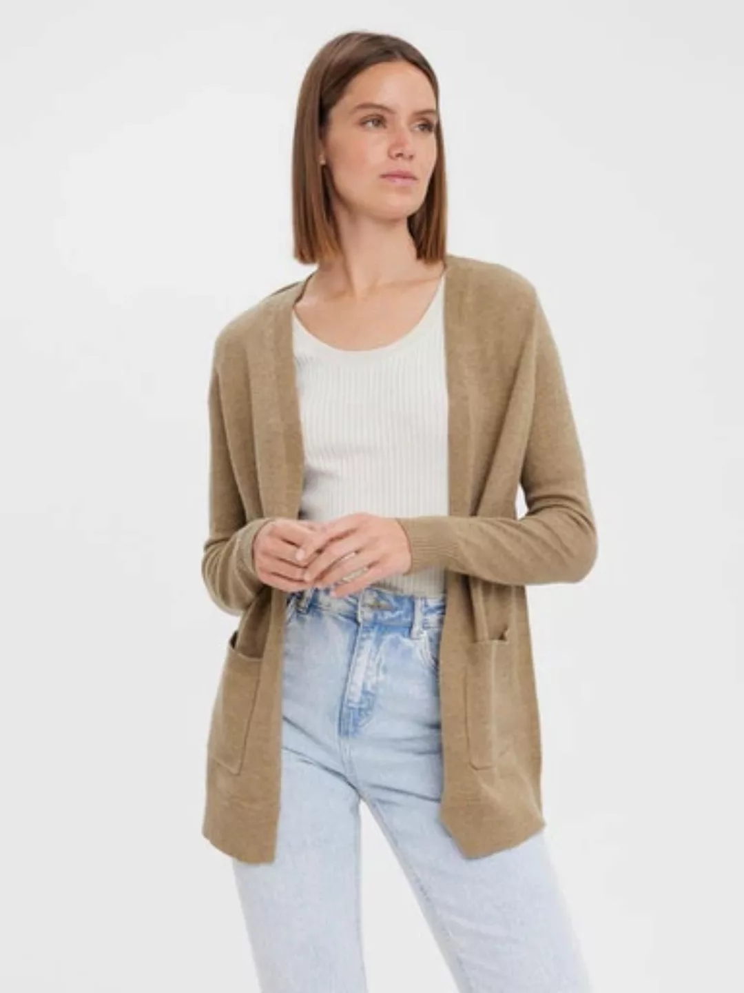 Vero Moda Strickjacke VMLILLIE LS POCKET CARDIGAN günstig online kaufen