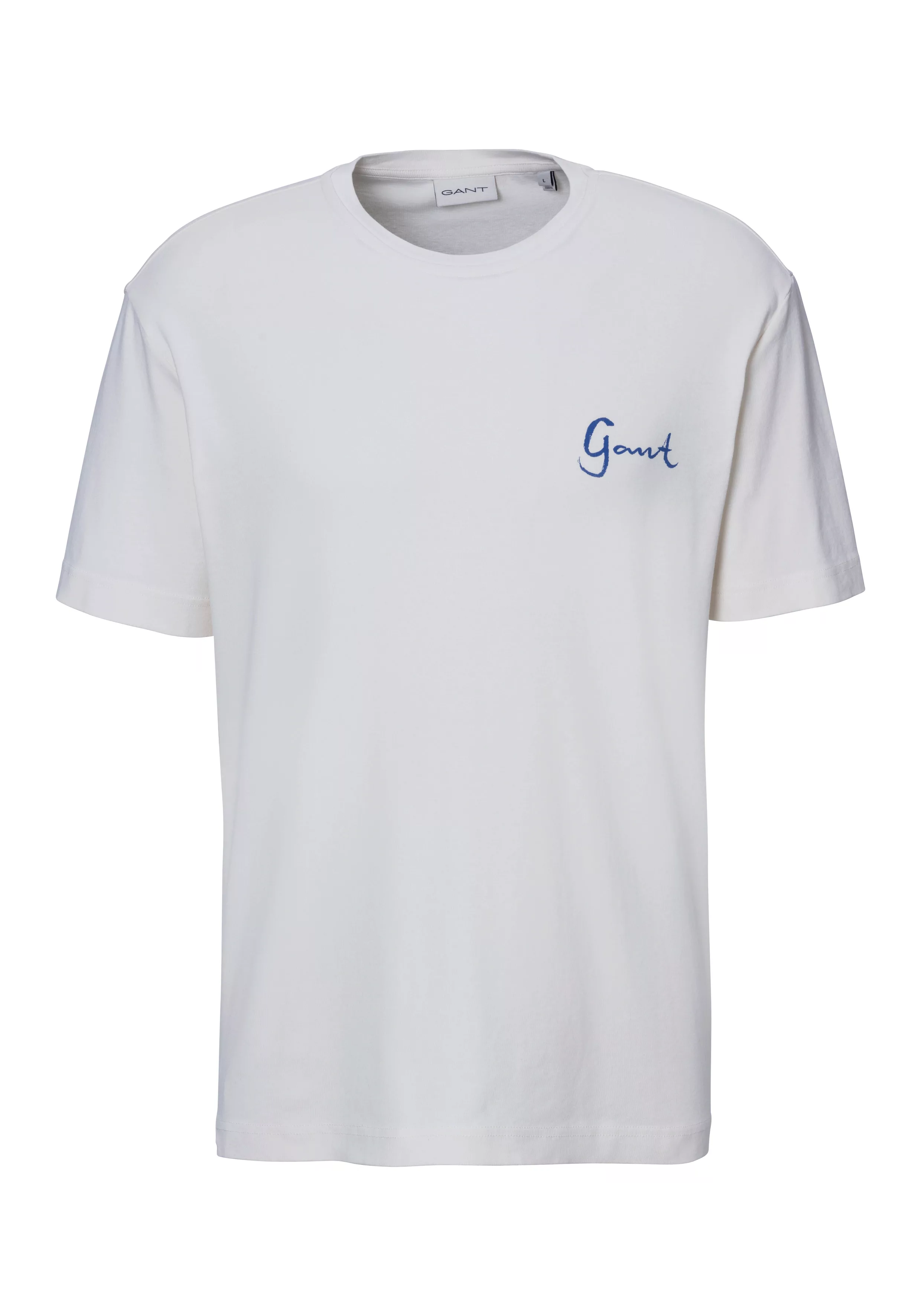 Gant T-Shirt "SEASONAL GRAPHIC TSHIRT", Mit großem Rückenprint günstig online kaufen