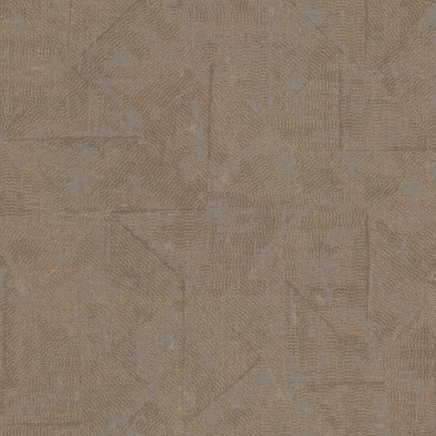 PROFHOME 369748-GU Exklusive Tapete Ton-In-Ton Matt Braun Bronze Grau 0,53 günstig online kaufen
