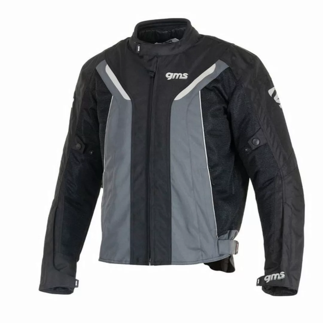 gms Motorradjacke GMS Meshblouson Ventura - schwarz-grau 2XL günstig online kaufen