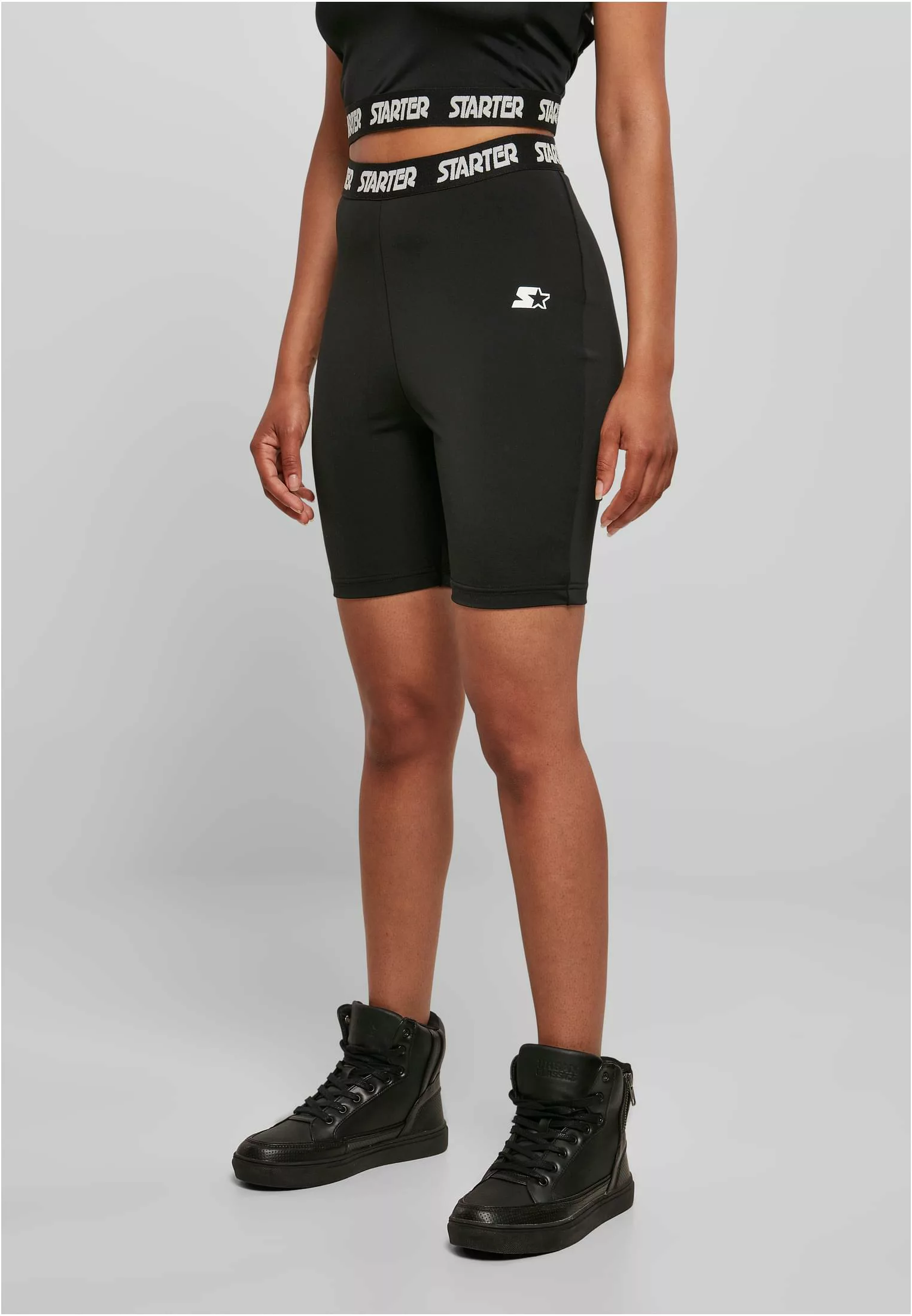 Starter Black Label Shorts Damen Ladies Starter Logo Tape Cycle Shorts (1-t günstig online kaufen