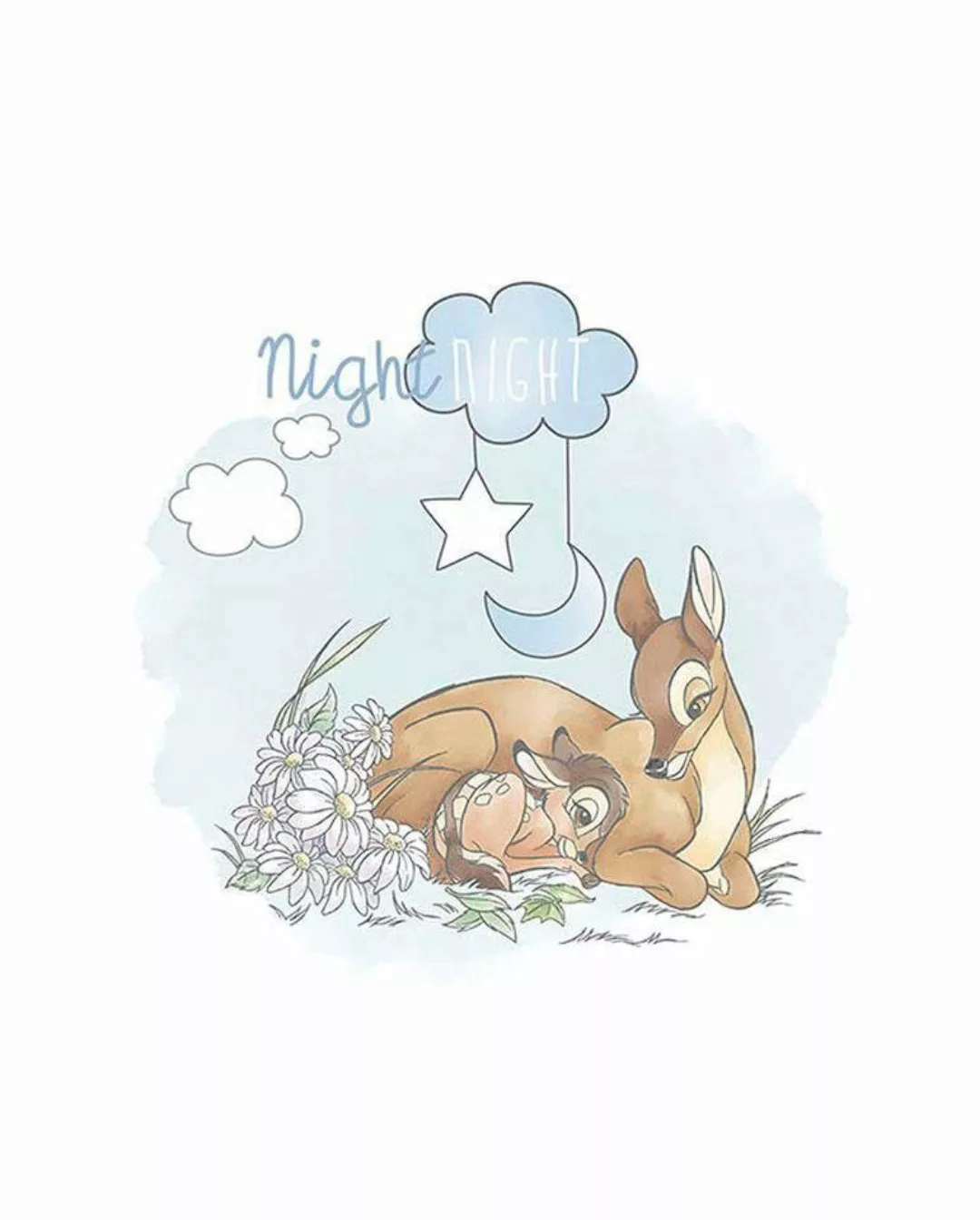 Komar Poster "Bambi Good Night", Disney, (1 St.), Kinderzimmer, Schlafzimme günstig online kaufen