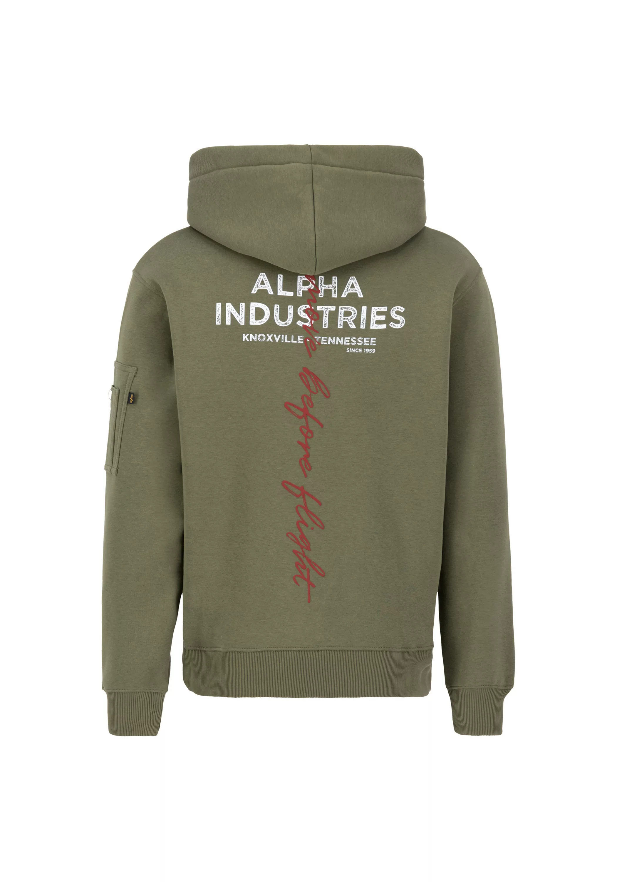 Alpha Industries Hoodie "Alpha Industries Men - Hoodies Signature BP Hoody" günstig online kaufen