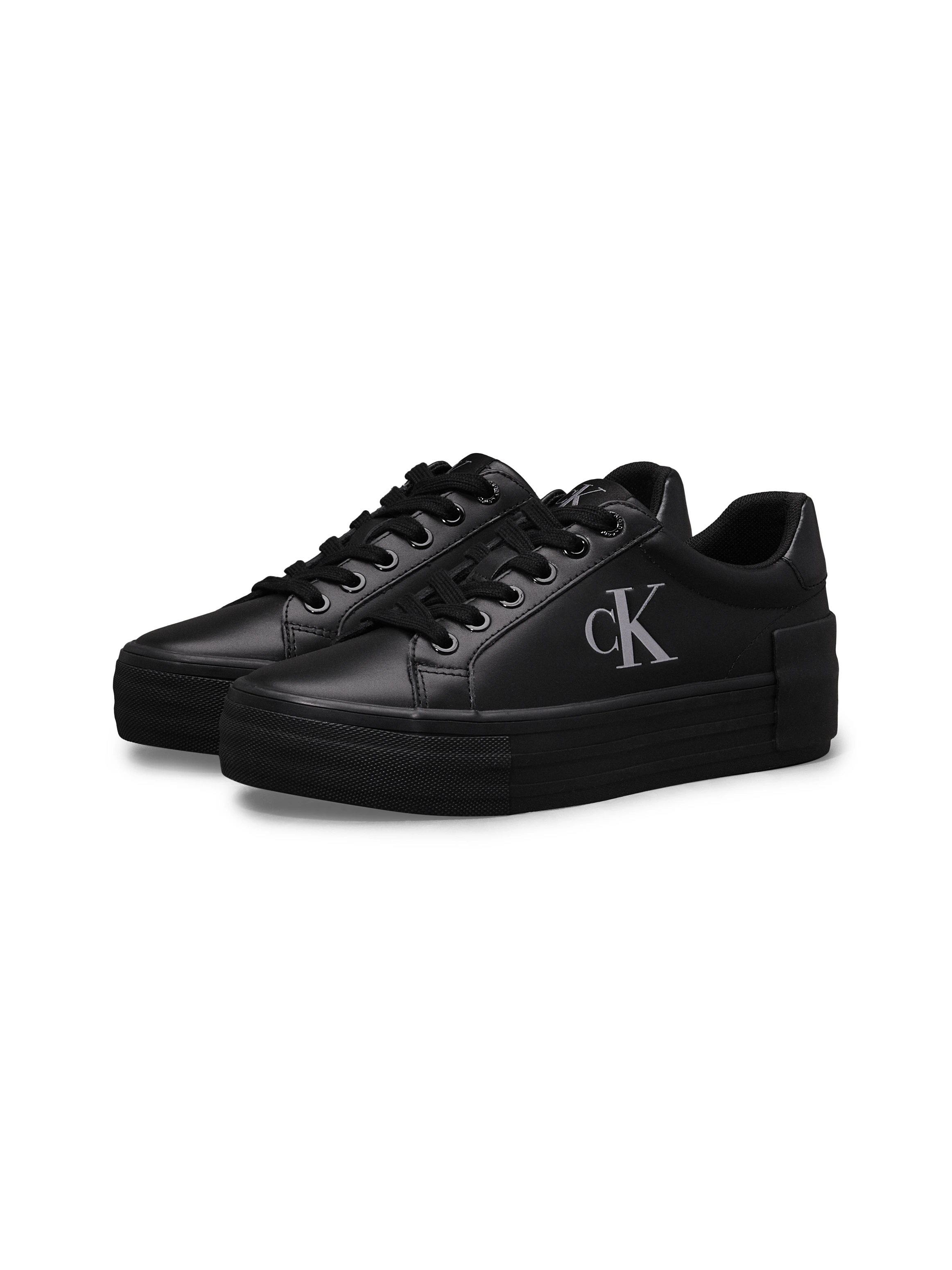 Calvin Klein Jeans Plateausneaker "VULC FLATFORM LOW MG LTH", Halbschuh, Fr günstig online kaufen