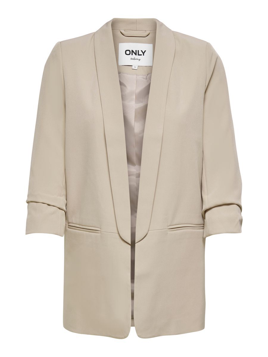 ONLY Langer Blazer Damen Beige günstig online kaufen