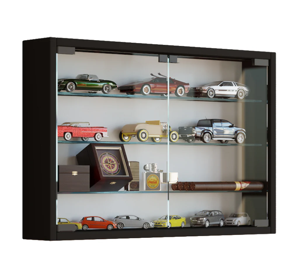 VCM Wandregal "VCM Glasvitrine hängend  Vitrine Glas mit ESG-Sicherheitsgla günstig online kaufen