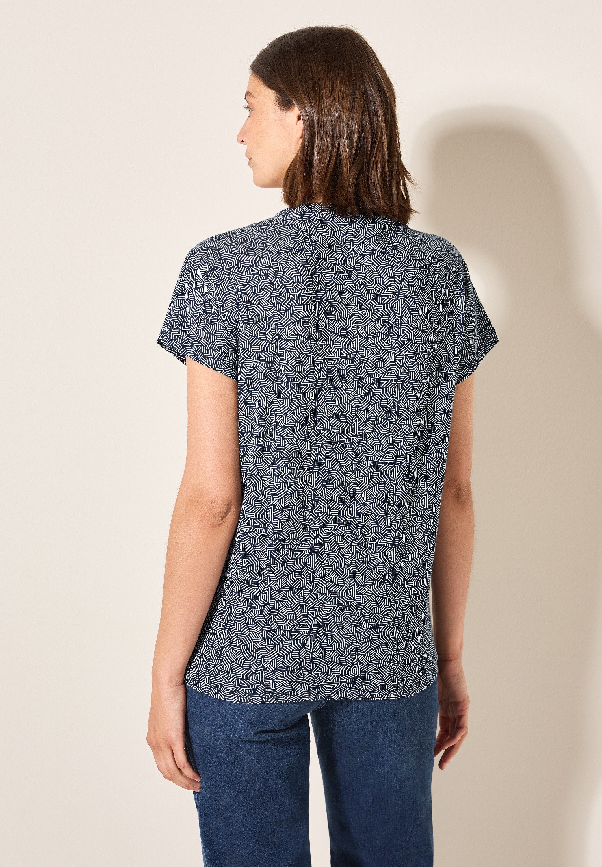 Cecil T-Shirt, aus reiner Baumwolle günstig online kaufen