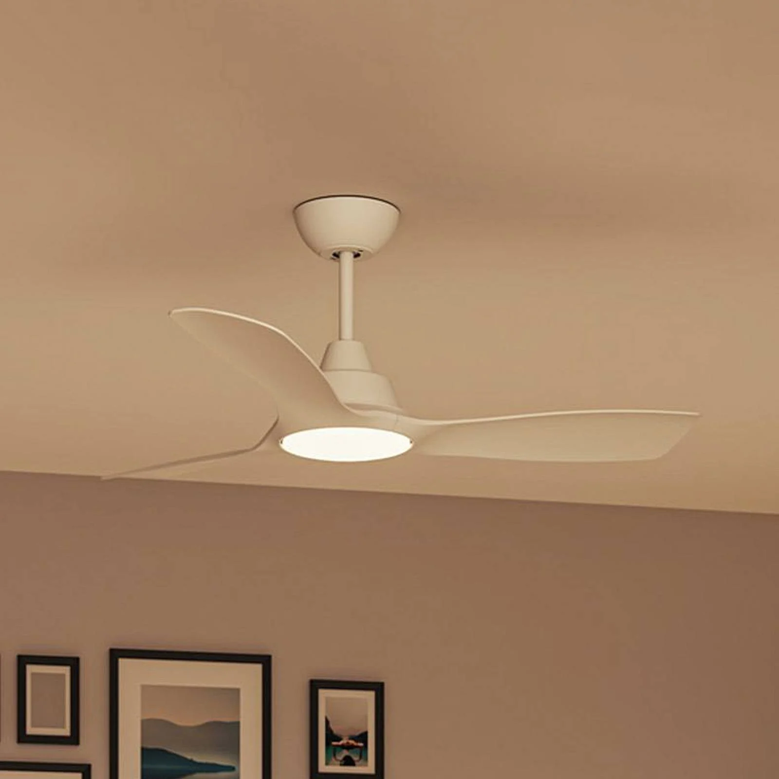 Philips LED-Deckenventilator Fix Blade Ø 106 cm, weiß, leise günstig online kaufen