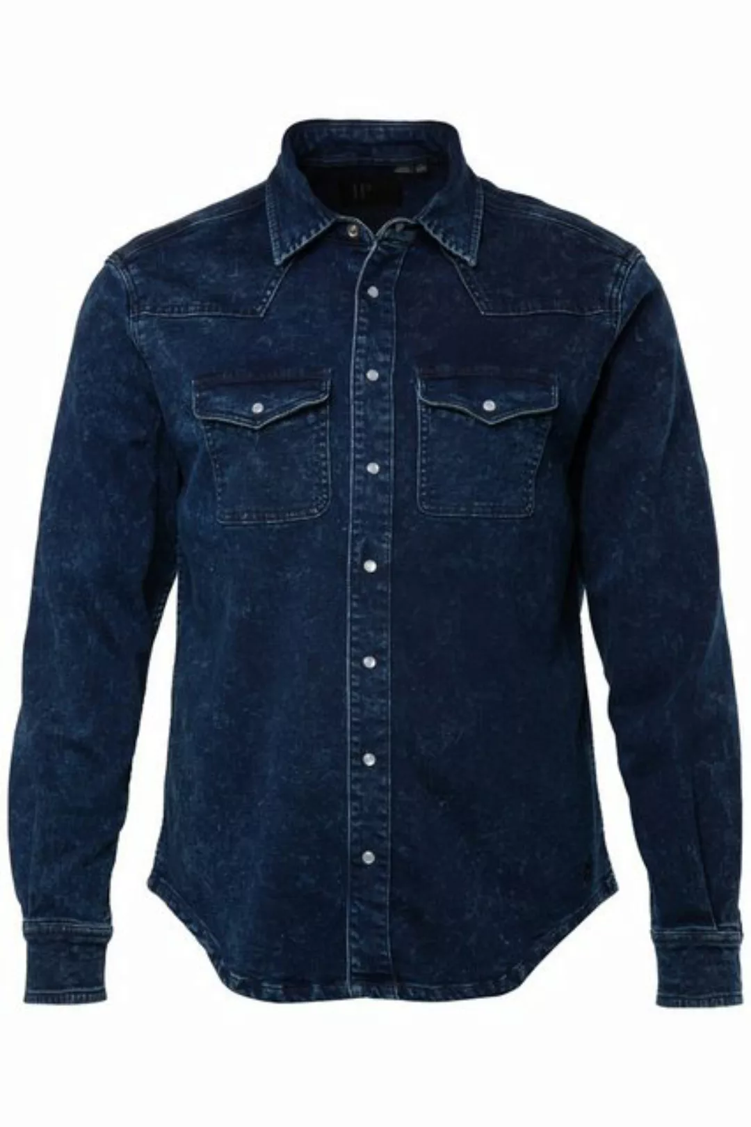 JP1880 Businesshemd JP 1880 Jeanshemd FLEXNAMIC® Denim Langarm günstig online kaufen