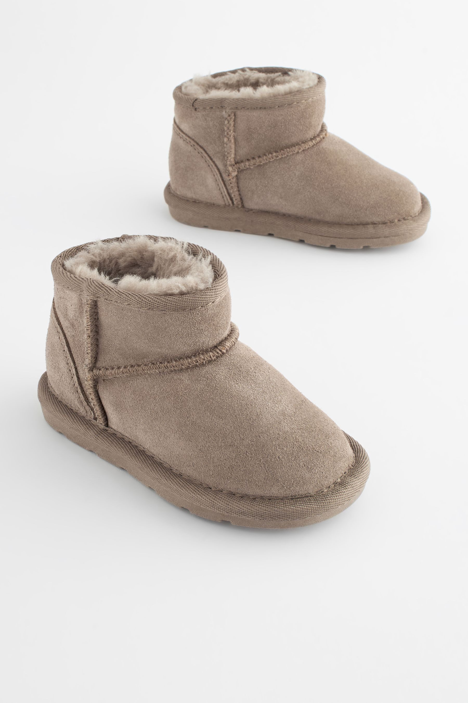 Next Mini-Schlupfstiefel aus Veloursleder Schlupfstiefel (1-tlg) günstig online kaufen
