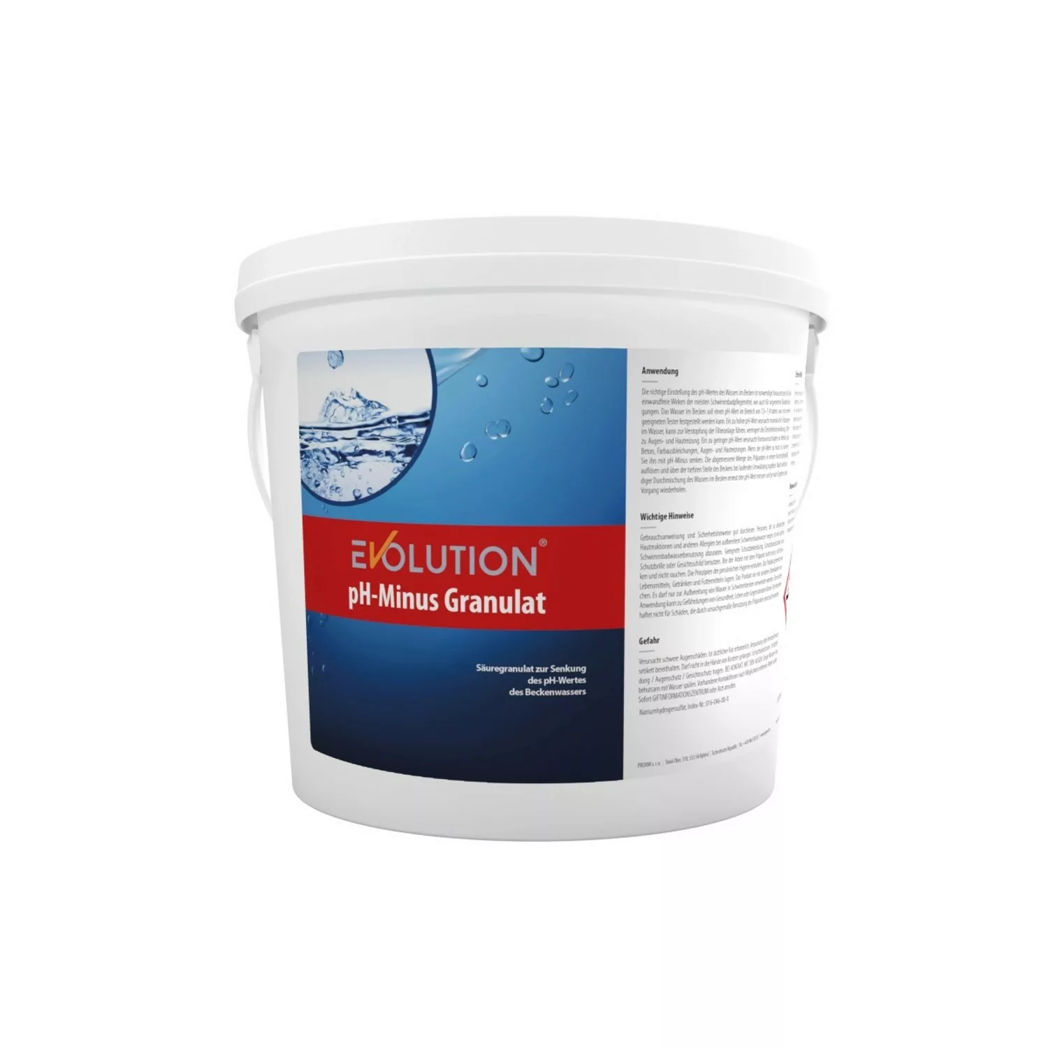 Evolution pH-Minus Granulat 5 kg Senkung pH-Wert Wasserpflege Pool Schwimmb günstig online kaufen