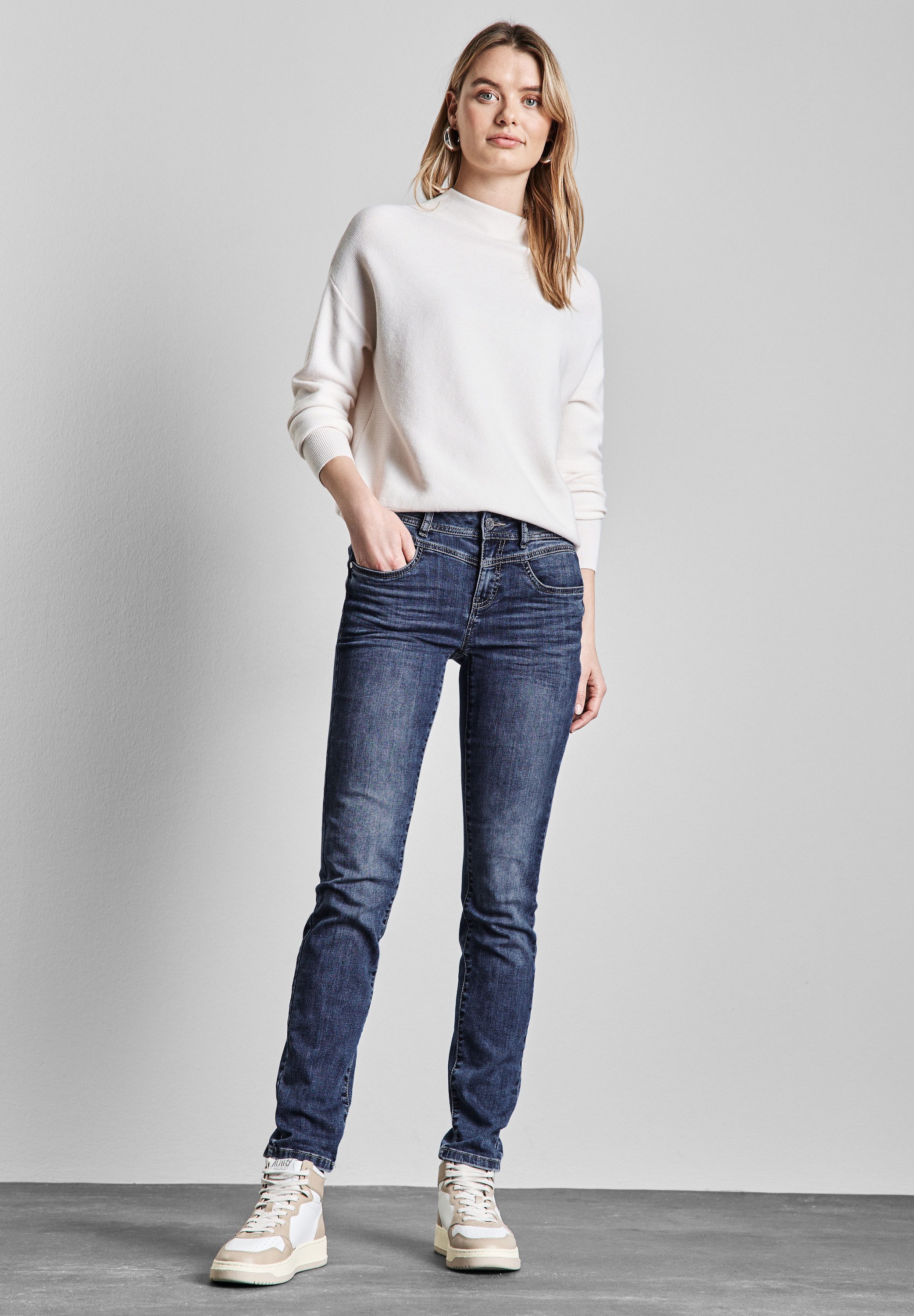 STREET ONE Slim-fit-Jeans, 5-Pocket-Style günstig online kaufen