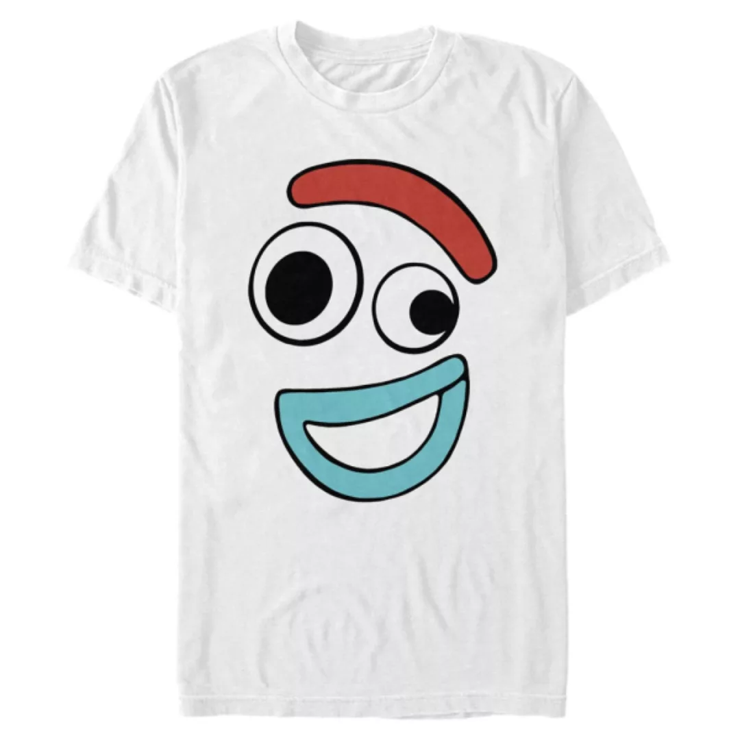 Pixar - Toy Story - Forky Big Face Smiling - Männer T-Shirt günstig online kaufen