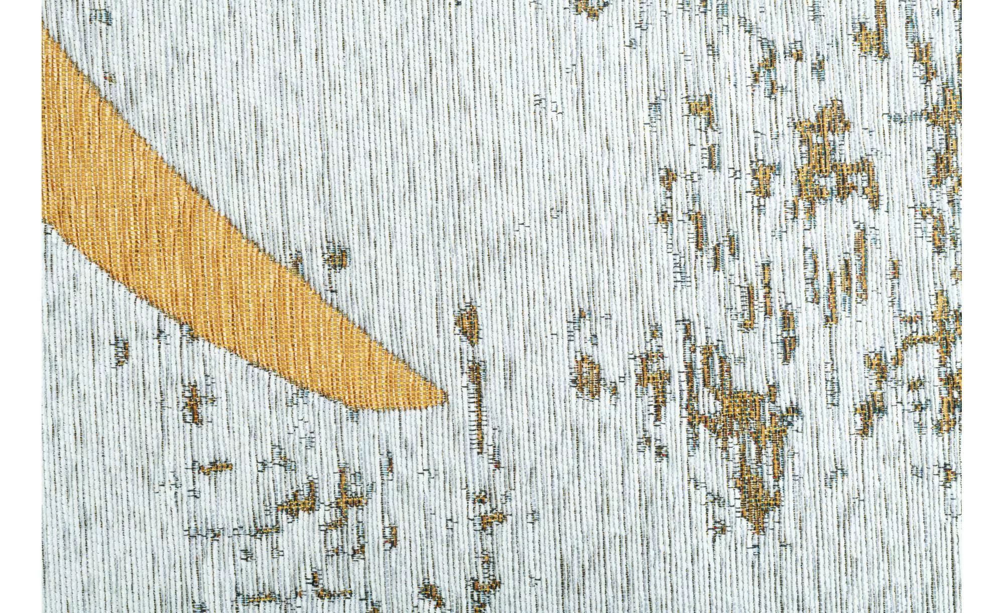 Sansibar Teppich »Keitum 012«, rund, Flachgewebe, modernes Design, Motiv Sy günstig online kaufen