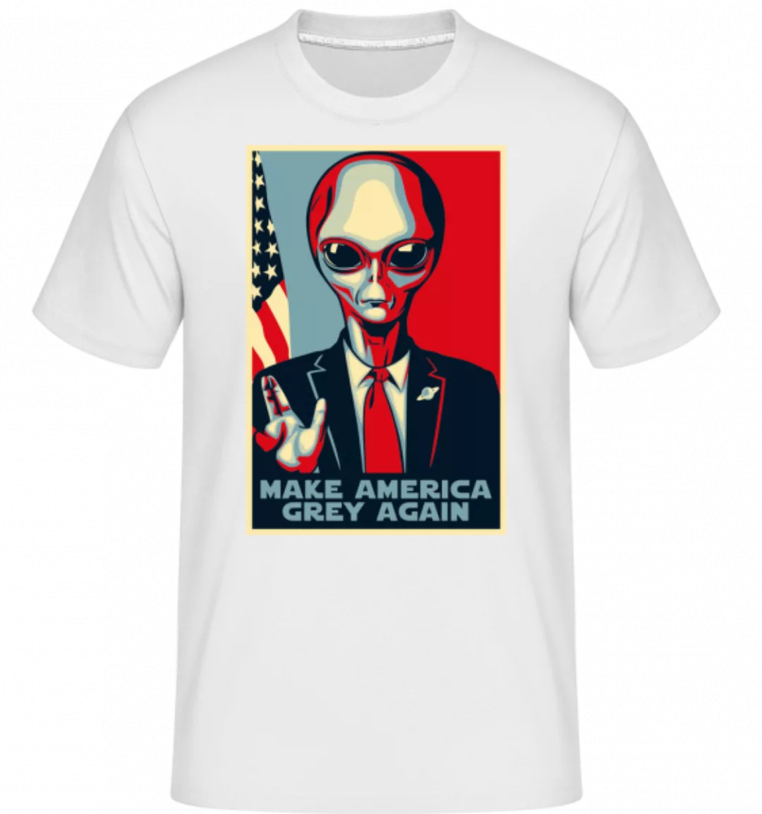 Make America Grey Again · Shirtinator Männer T-Shirt günstig online kaufen